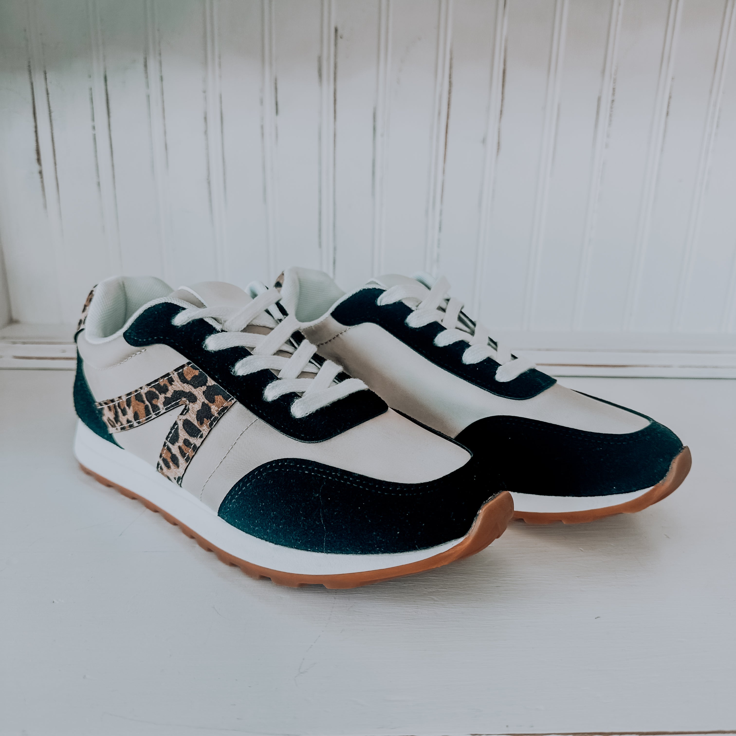Joel Sneaker - Black Leopard