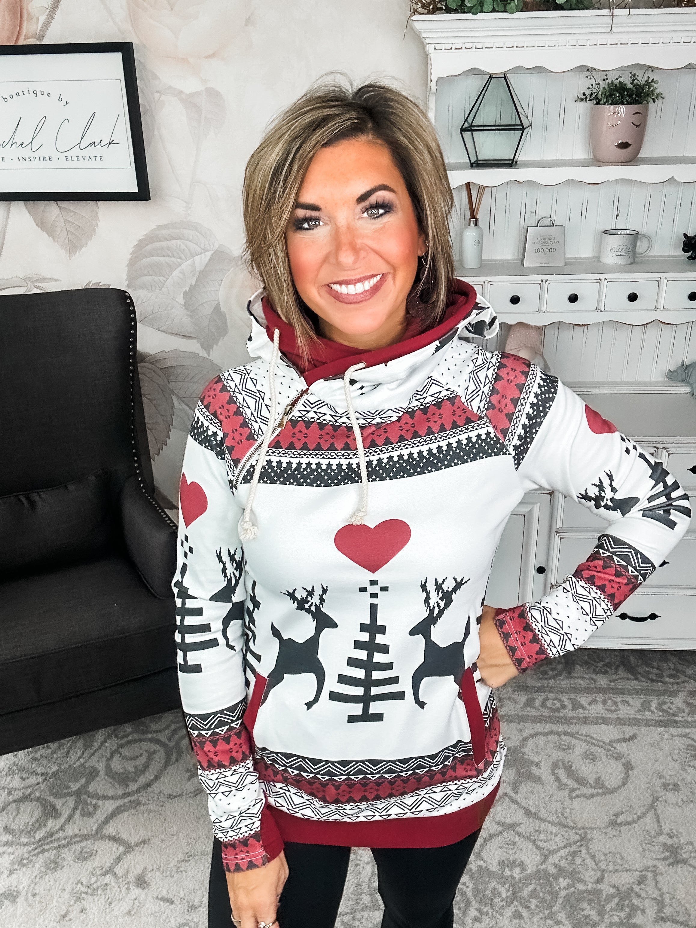 Ampersand Avenue - Doublehood™ Sweatshirt - Winter Wonderland