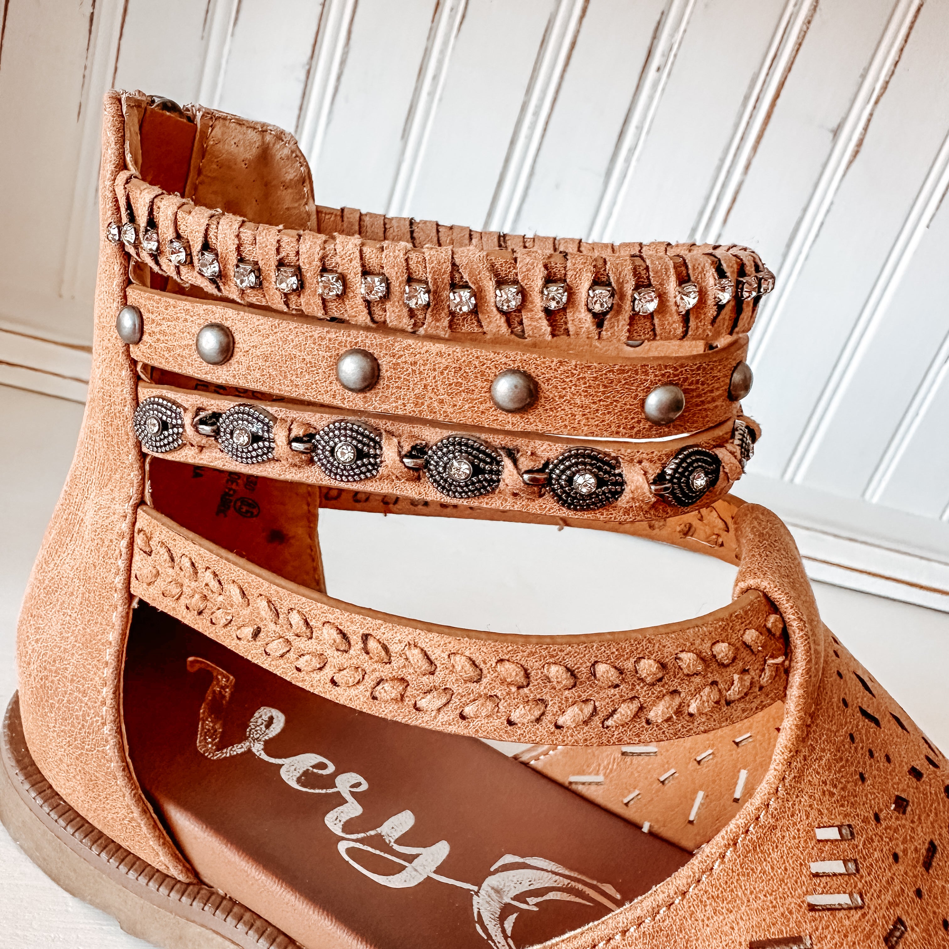 Mazey Sandal - Nude