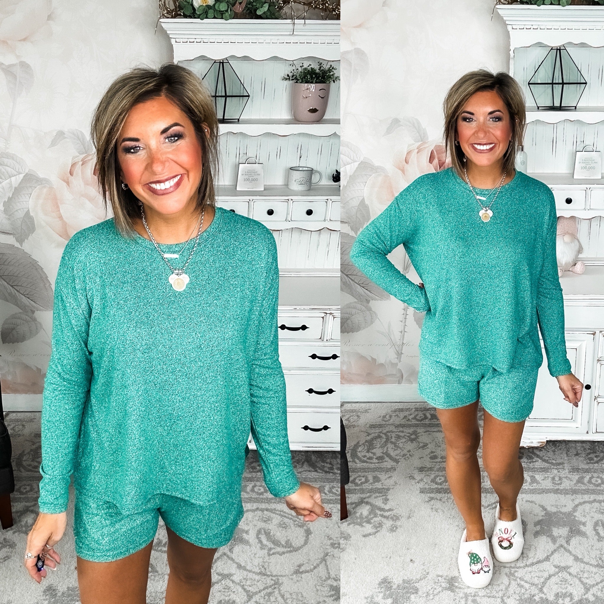 Twilight Traveler Lounge Set - Dark Green