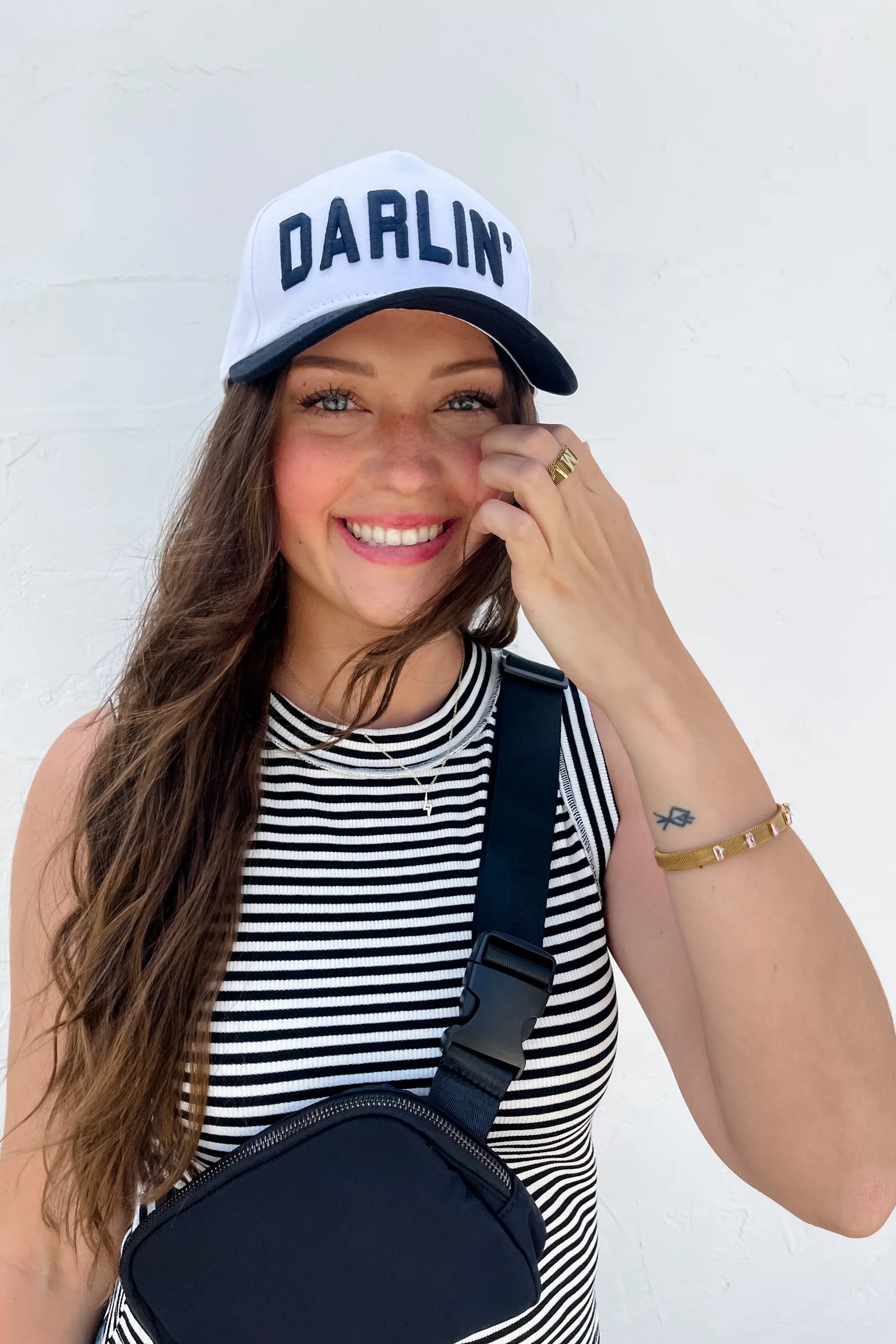 Darlin' Embroidered Trucker Hat