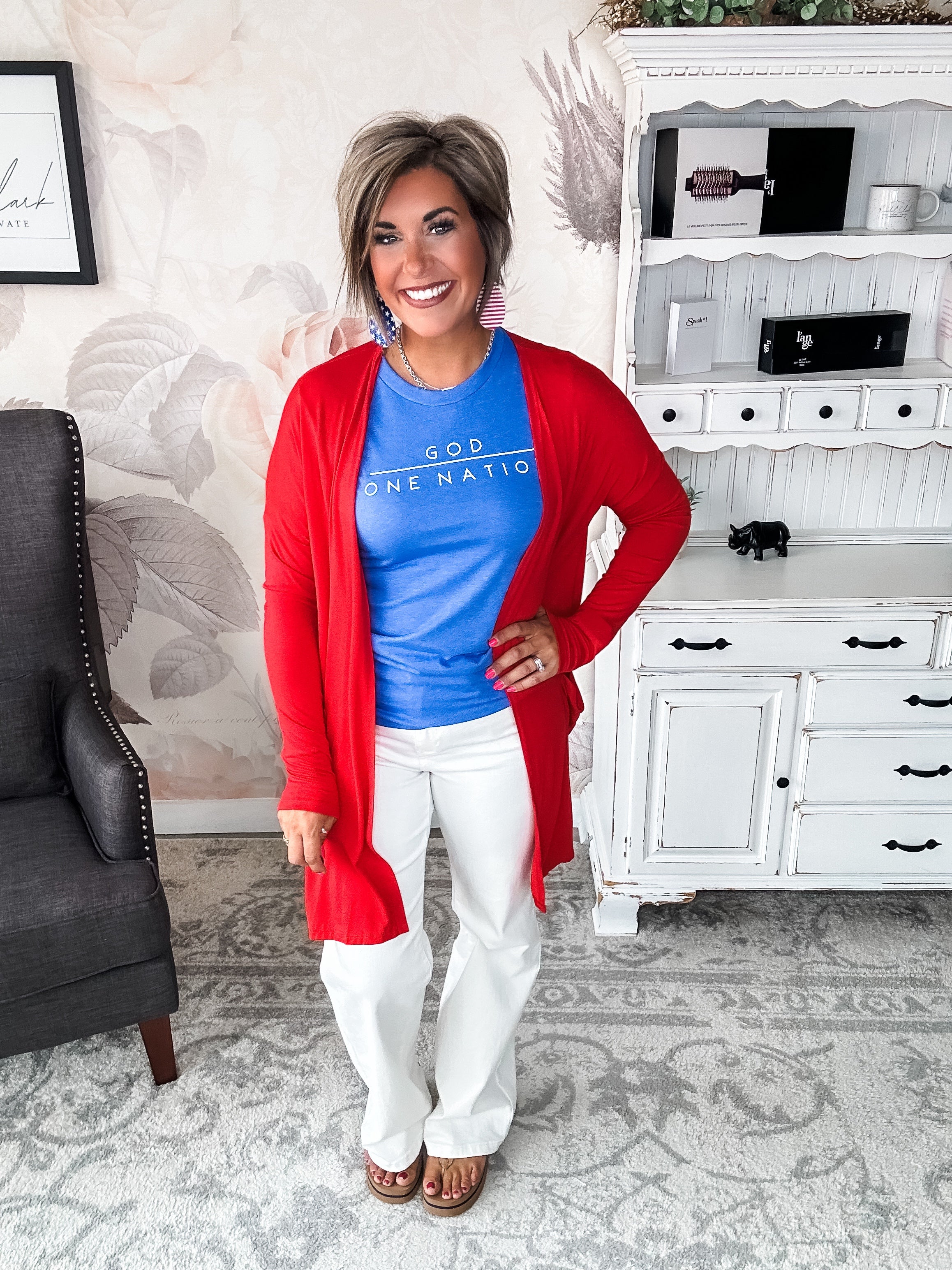 Learn to Love Cardigan - Ruby Red