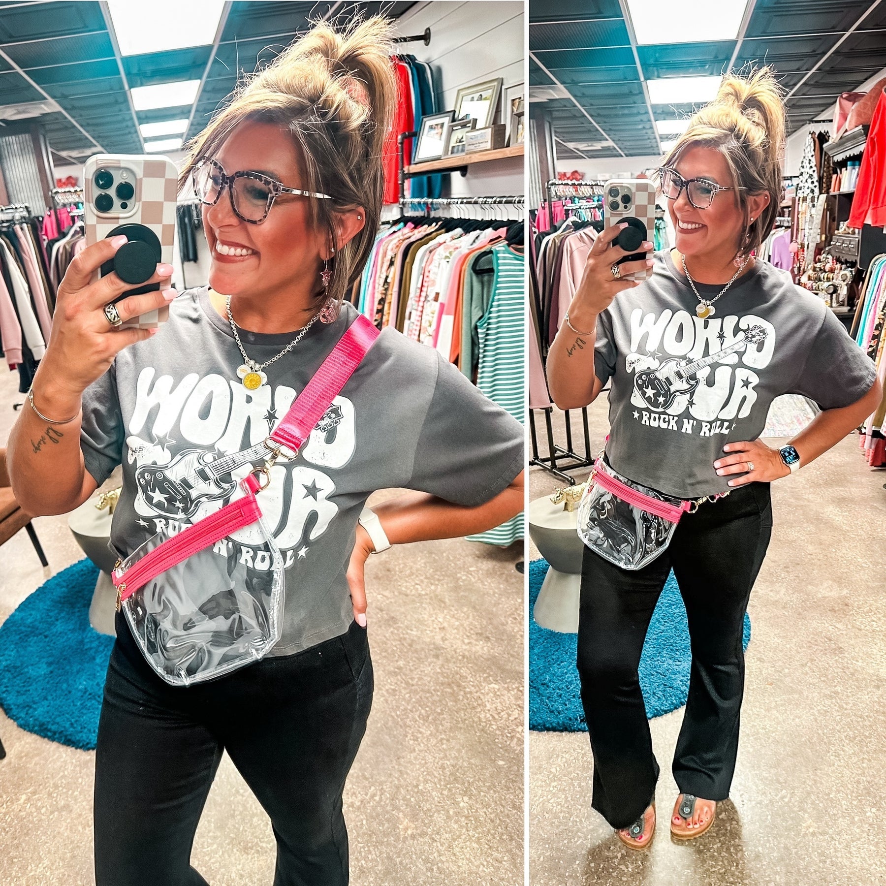 World Tour Cropped Tee