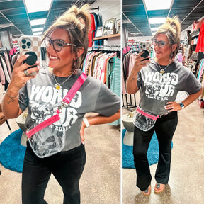 World Tour Cropped Tee