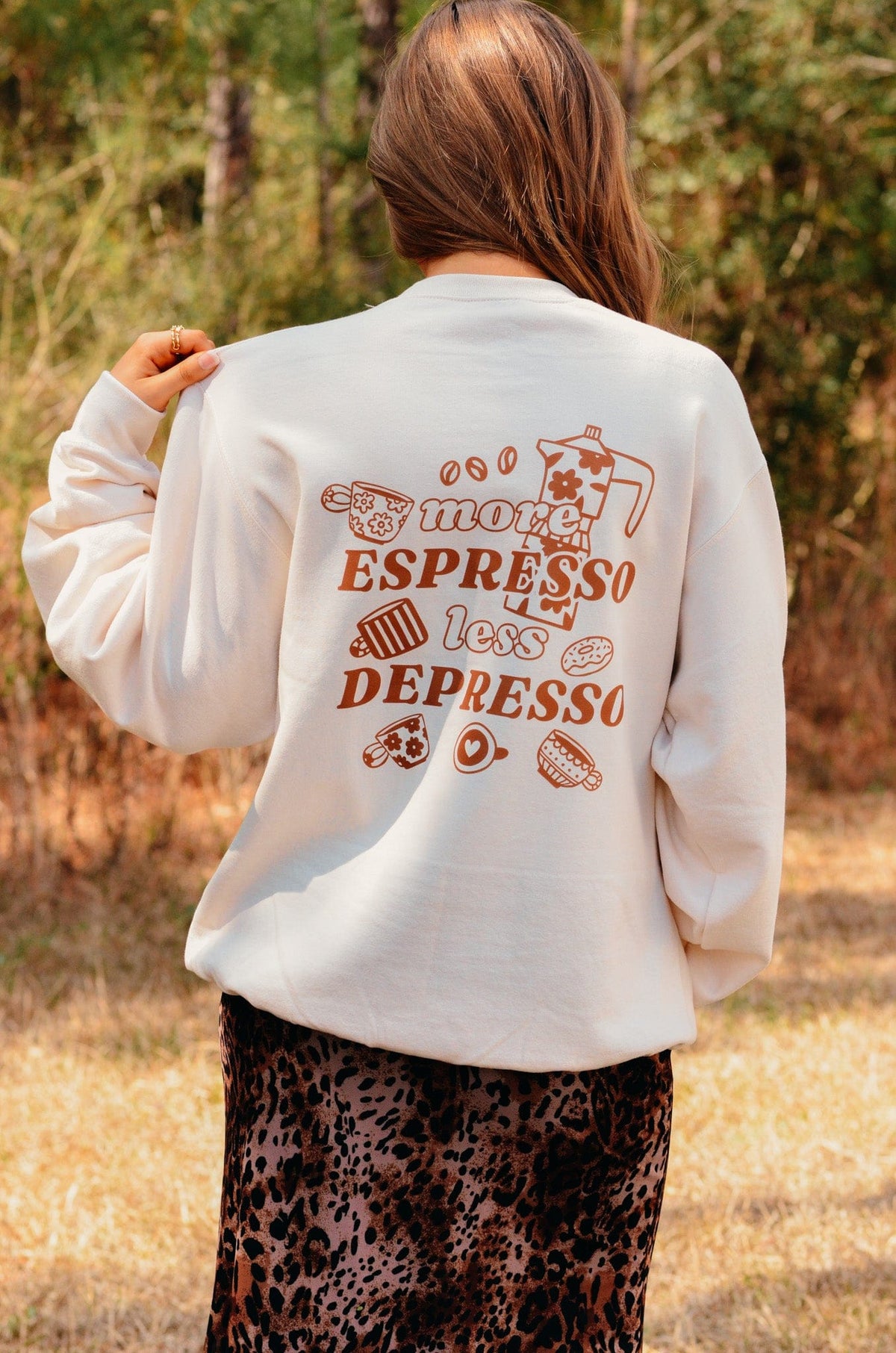 Less Depresso Sweatshirt *ONLINE EXCLUSIVE*