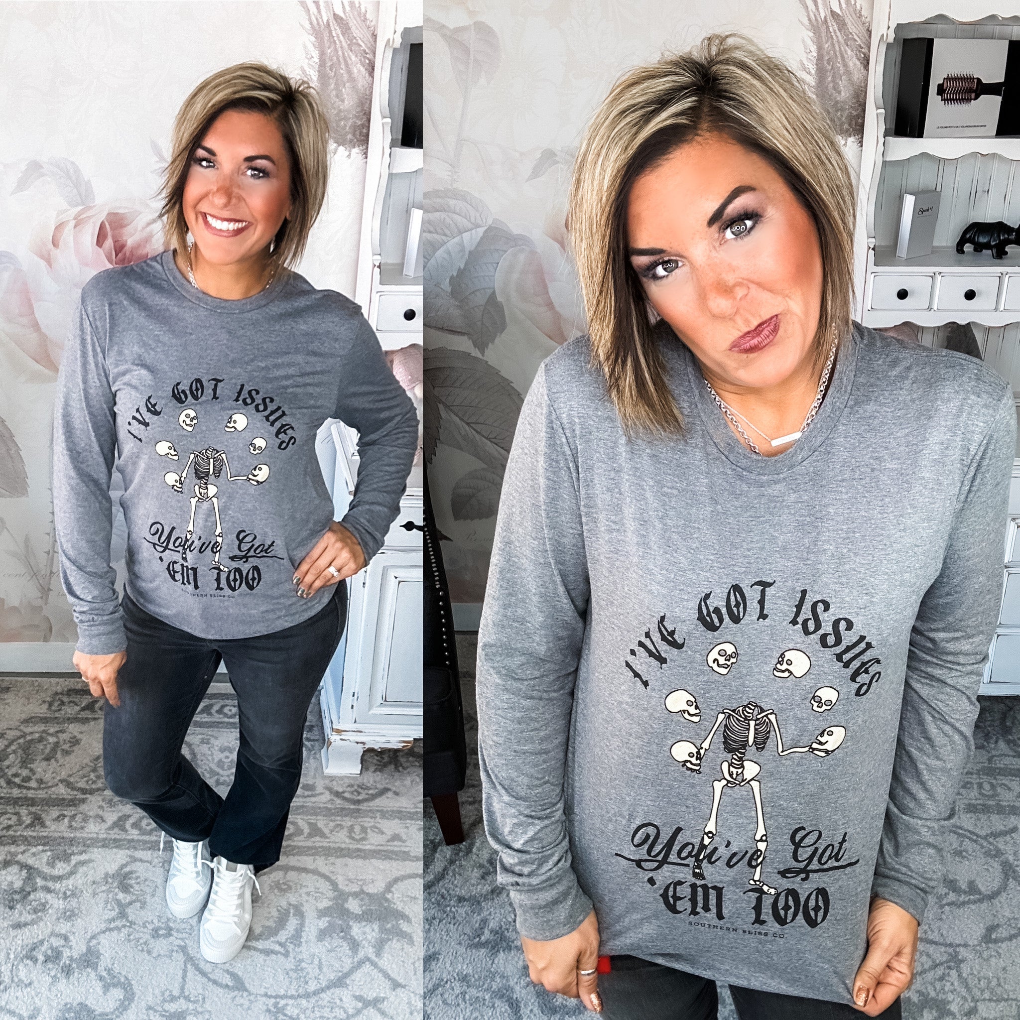 I've Got Issues Long Sleeve Graphic Tee
