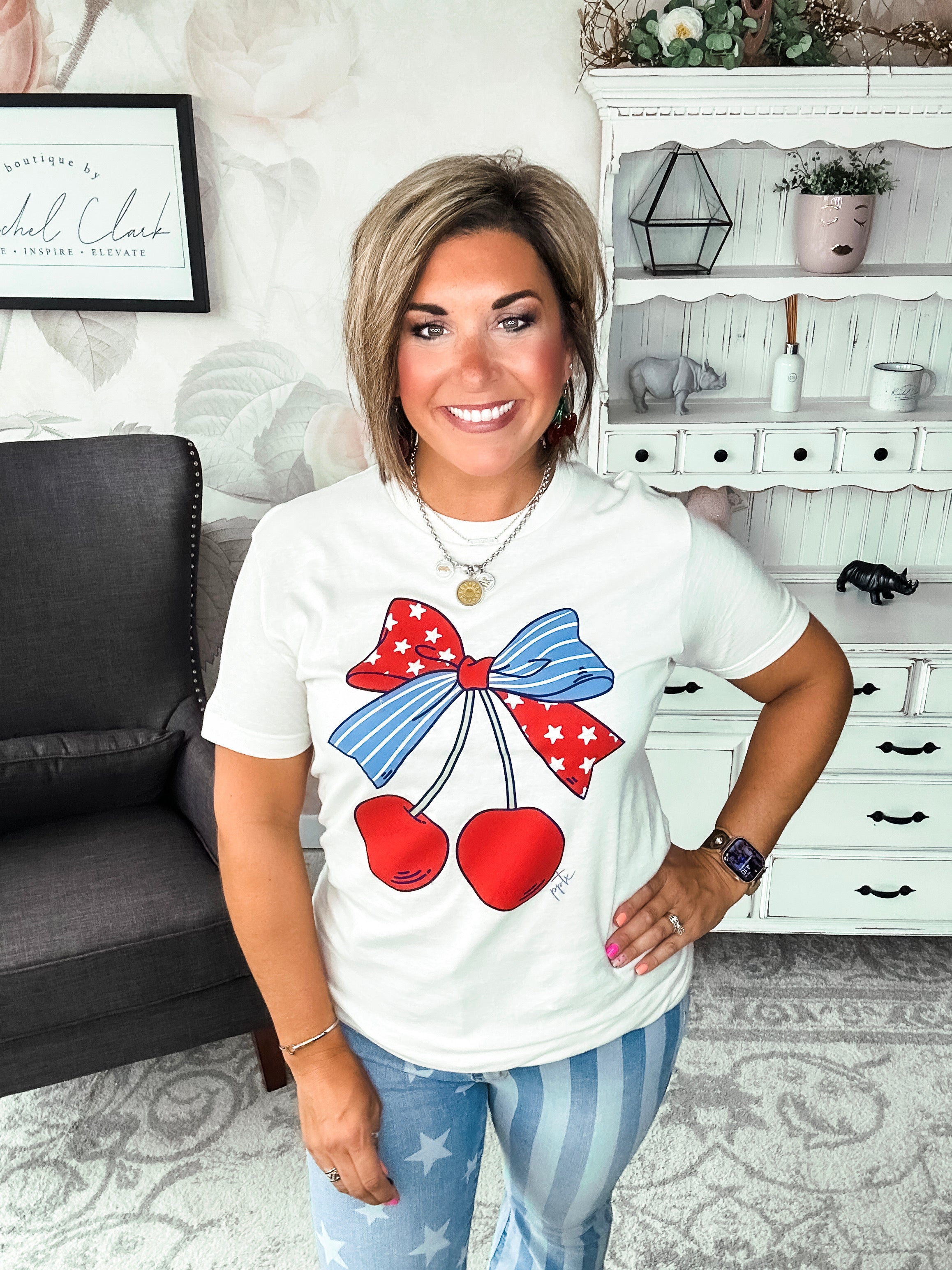 Cherry 'Merica Graphic Tee