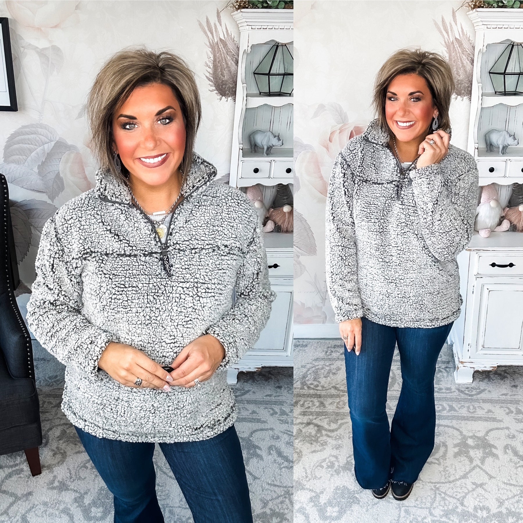 Into The Arctic Sherpa Pullover