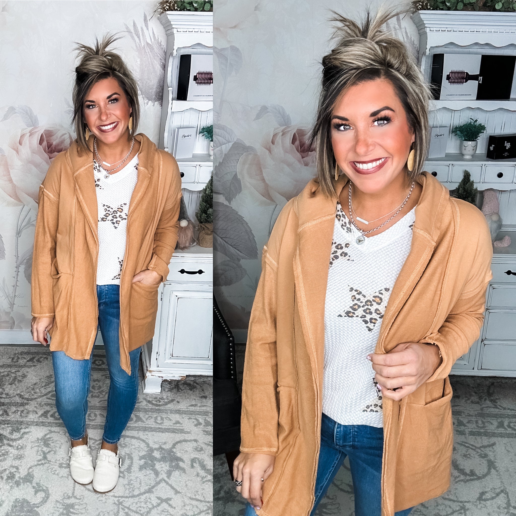 Running With You Hooded Cardigan