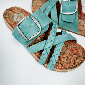 Nora Sandal - Turquoise