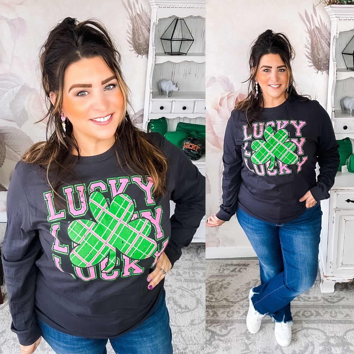 Triple Lucky Graphic Tee