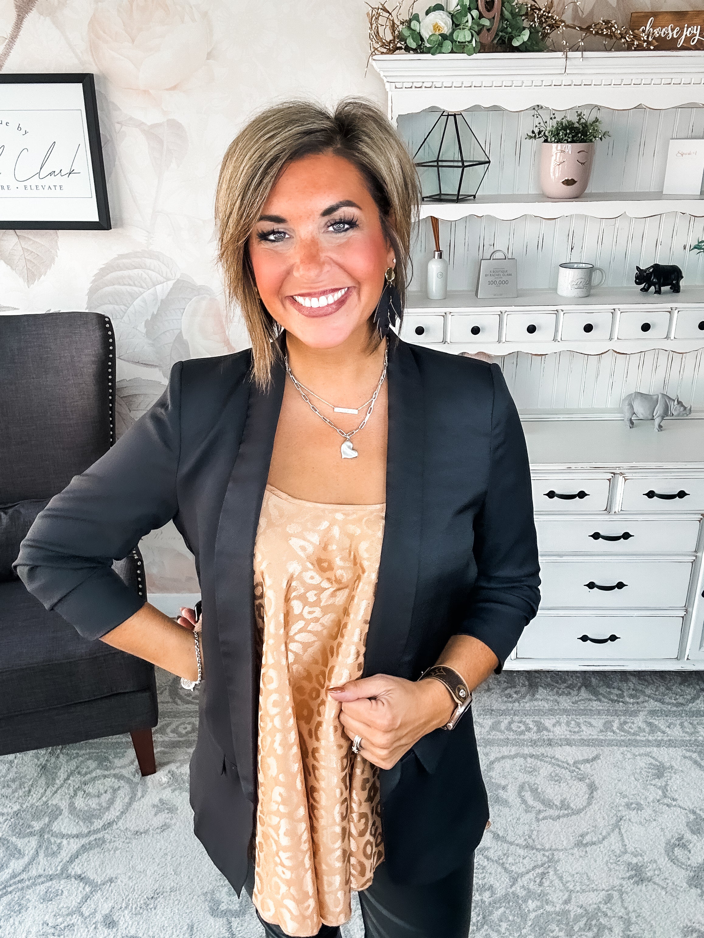 Ready For Success Blazer - Black