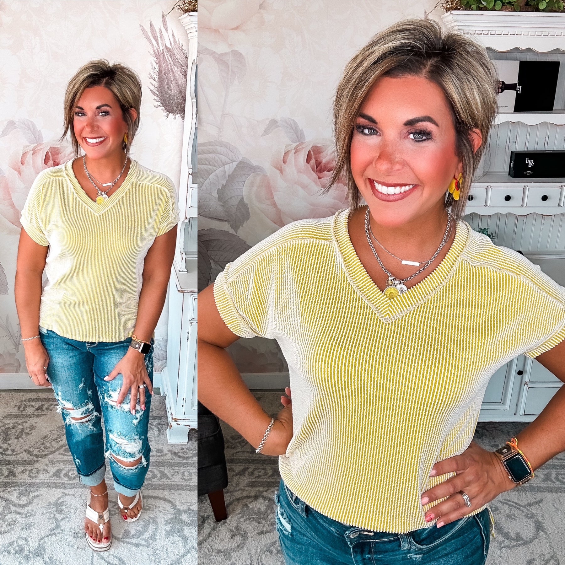 So Worth It Short Sleeve Tee - Citron