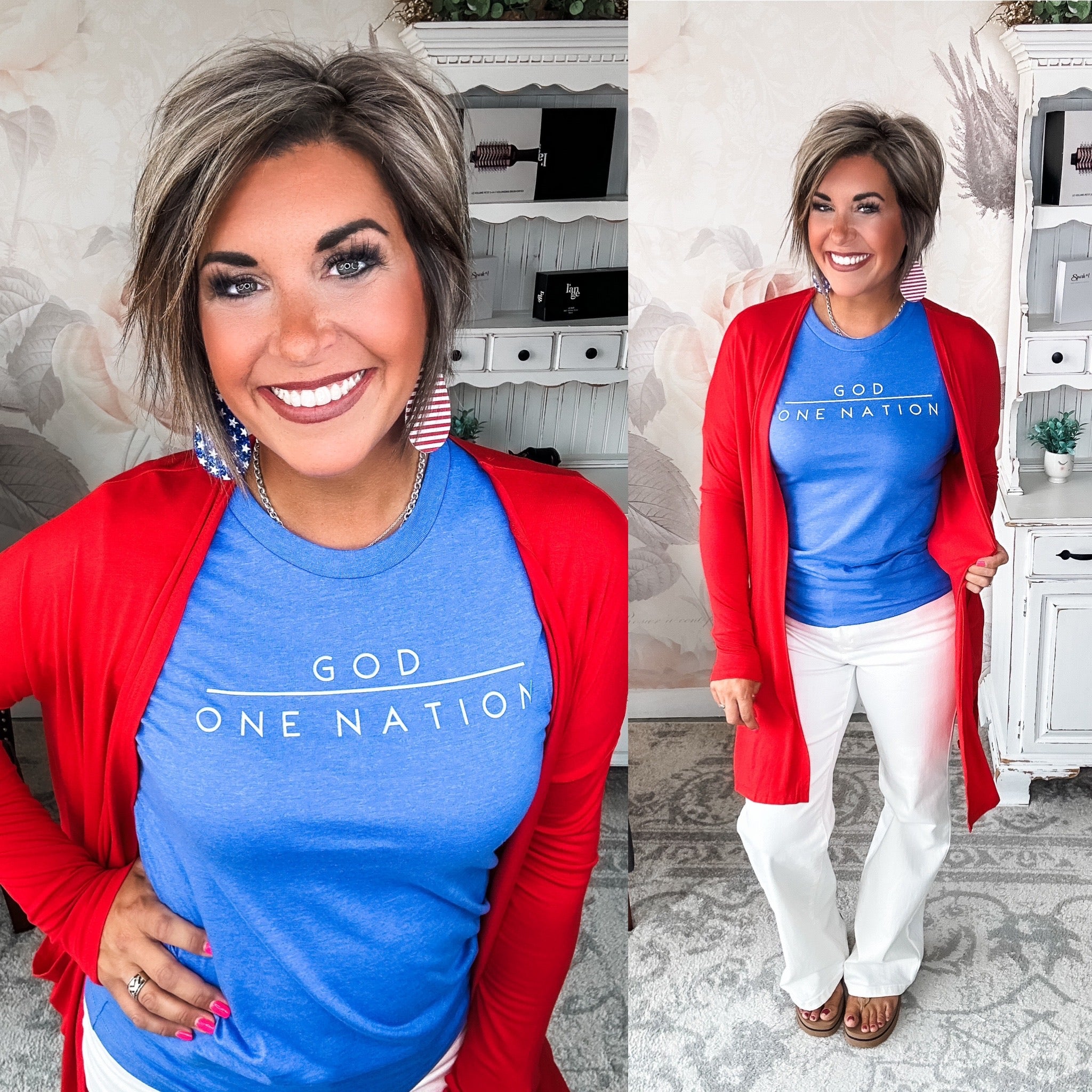 One Nation Under God Graphic Tee
