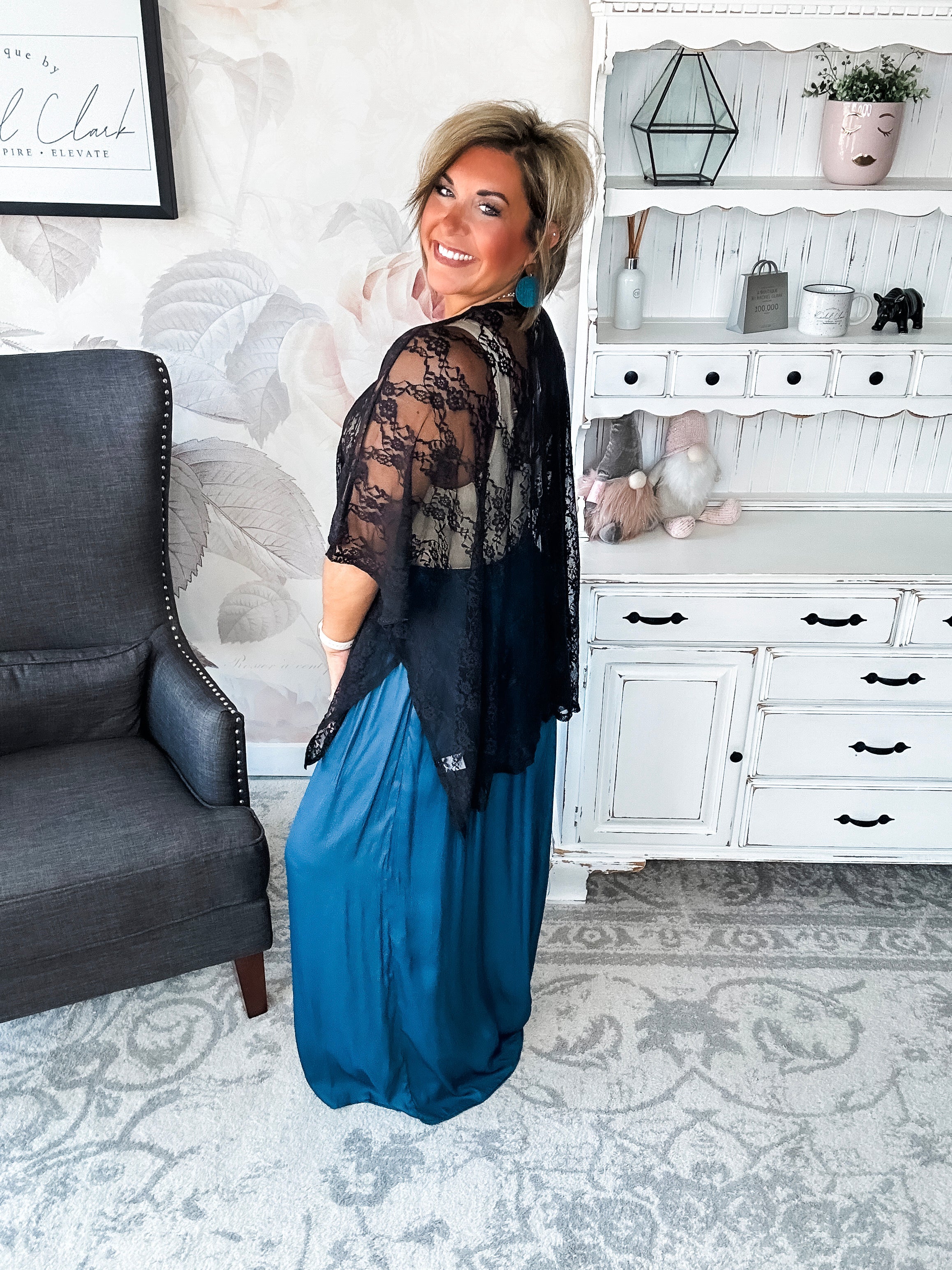 Natural Obsession Kimono - Black