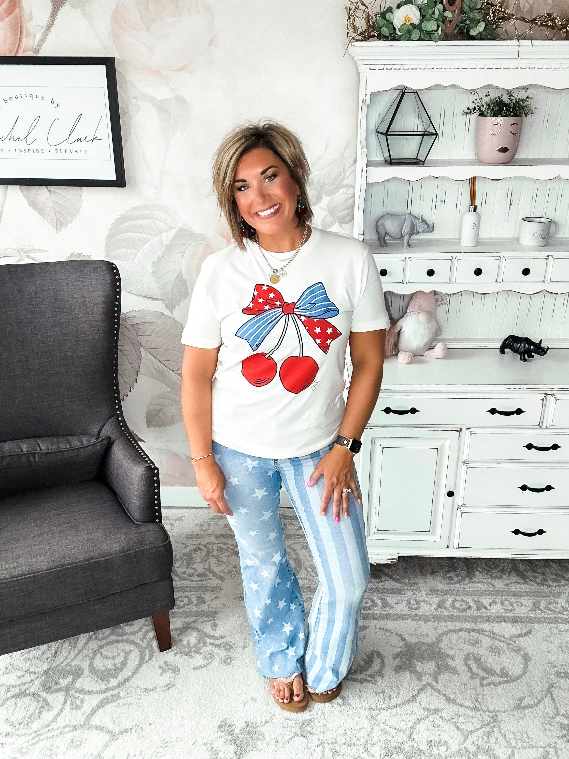 Cherry 'Merica Graphic Tee
