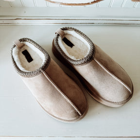 Charlie Platform Slipper - Nude