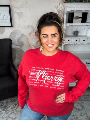 BLACK FRIDAY EXCLUSIVE! - All Things MERRY Pullover Sweatshirt