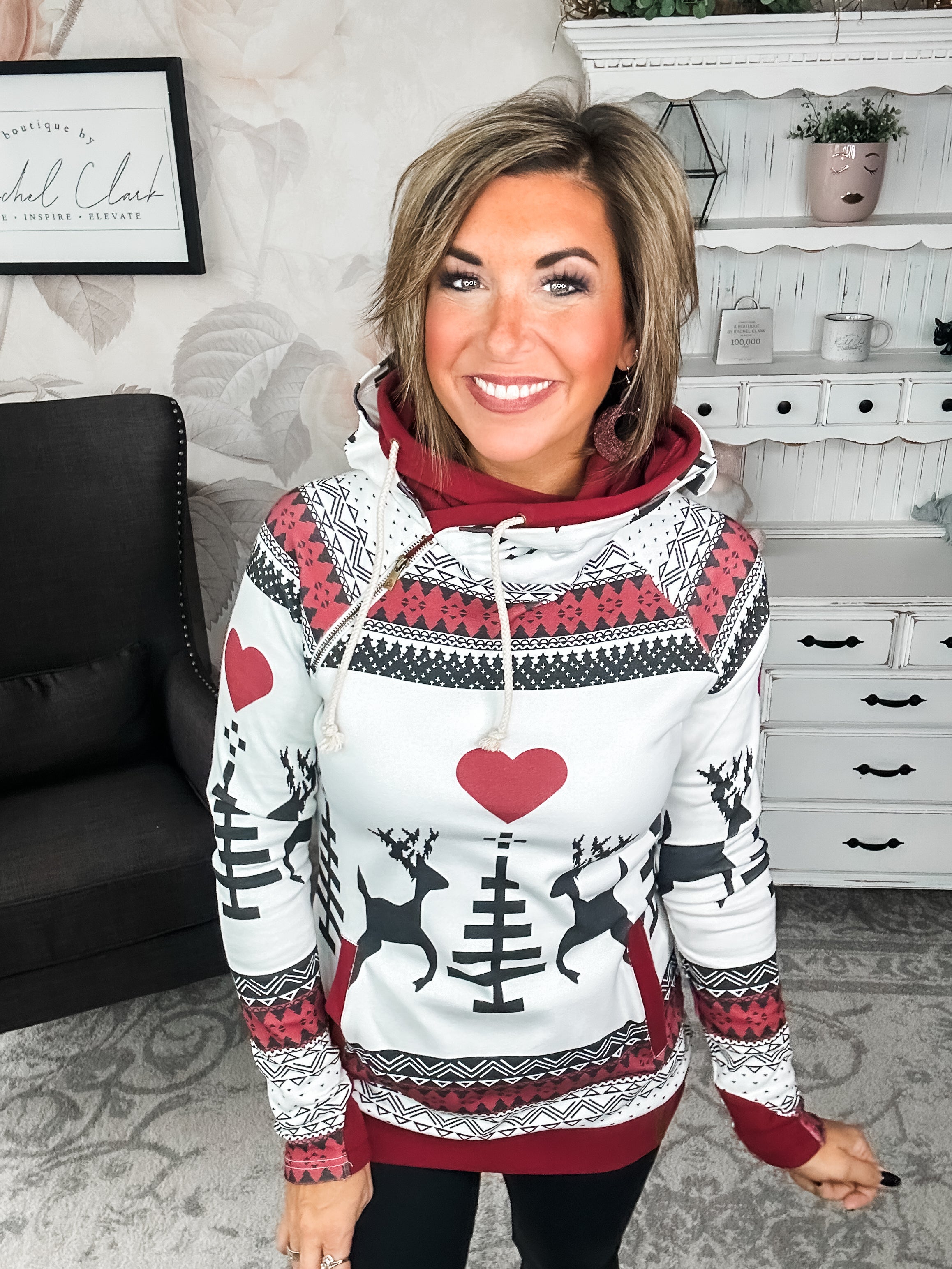 Ampersand Avenue - Doublehood™ Sweatshirt - Winter Wonderland