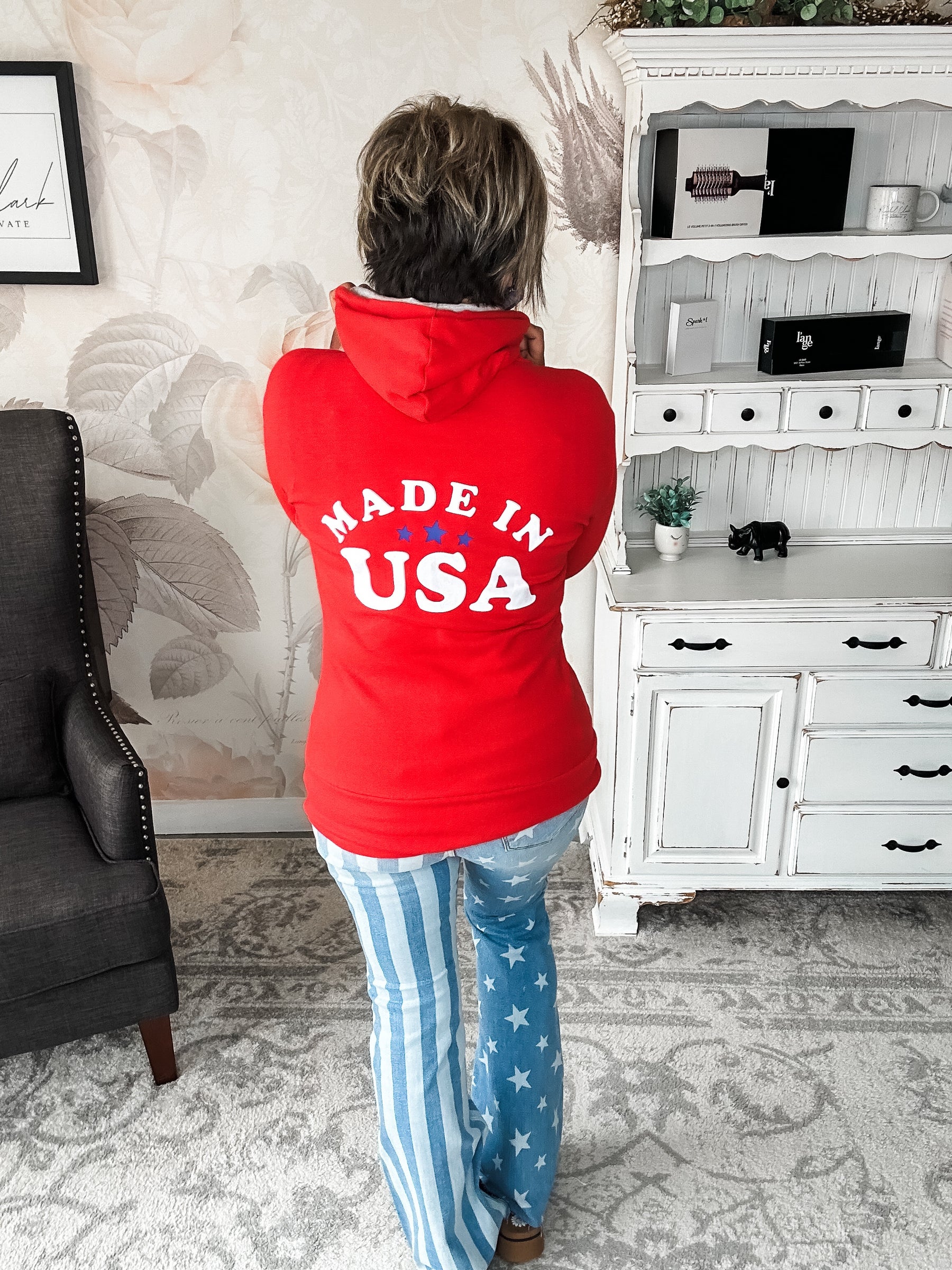 Ampersand Avenue Fullzip Sweatshirt Made in the USA