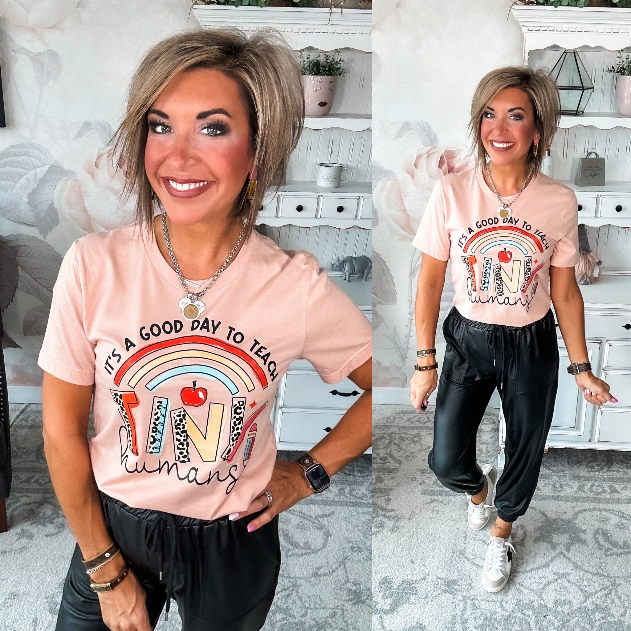 It's A Good Day To Teach Tiny Humans Graphic Tee