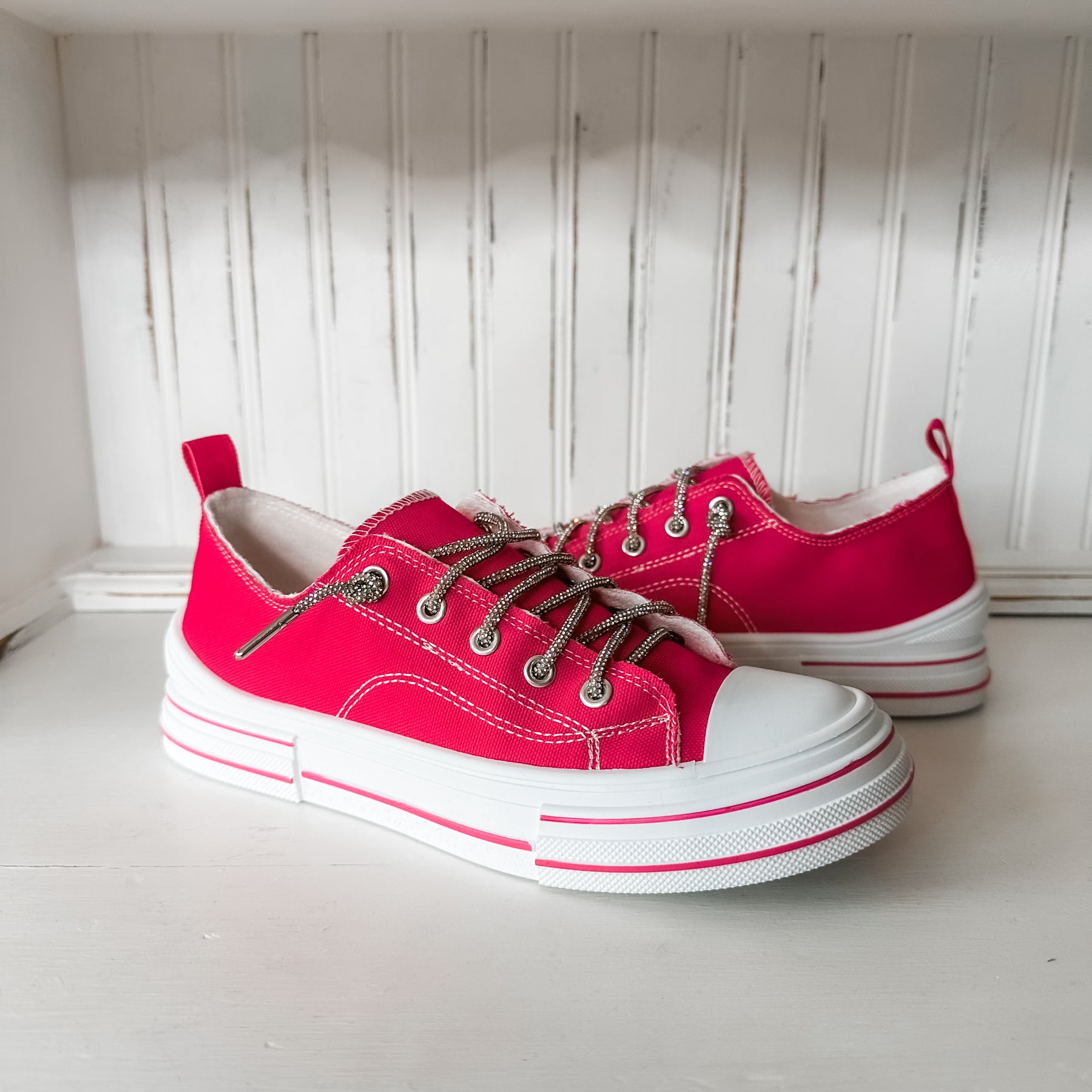 Aman Sneaker - Hot Pink