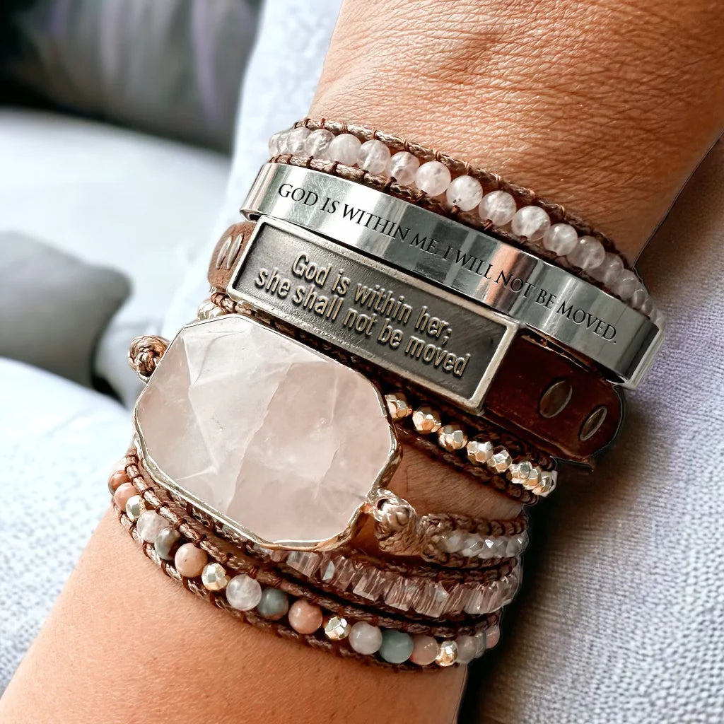 Kingdom Girl - The God Within Her Bracelet Stack