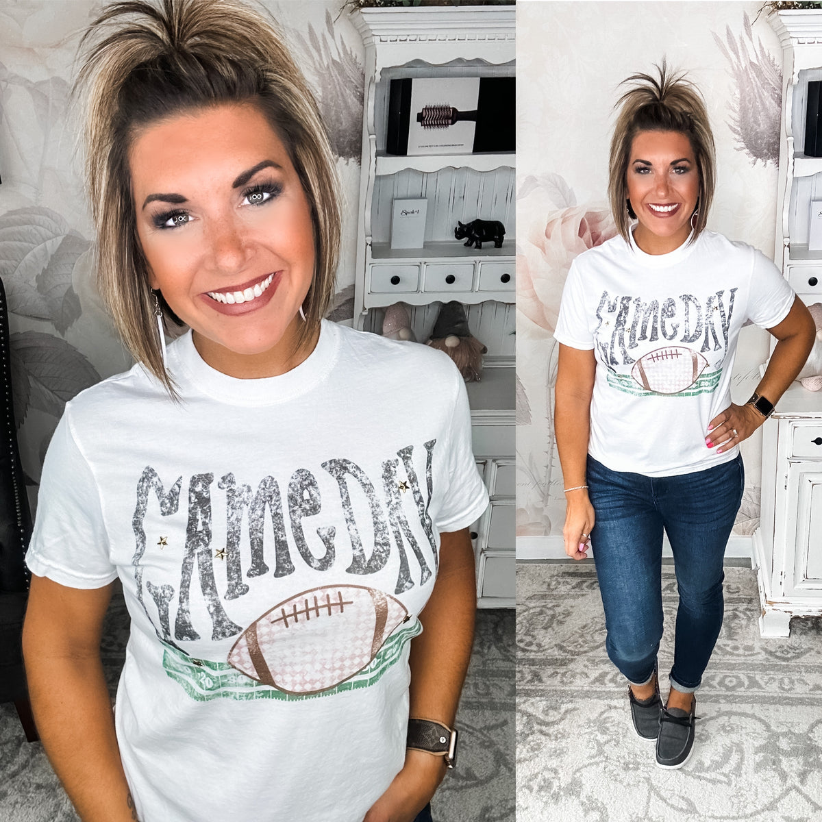 GameDay Studded Graphic Tee