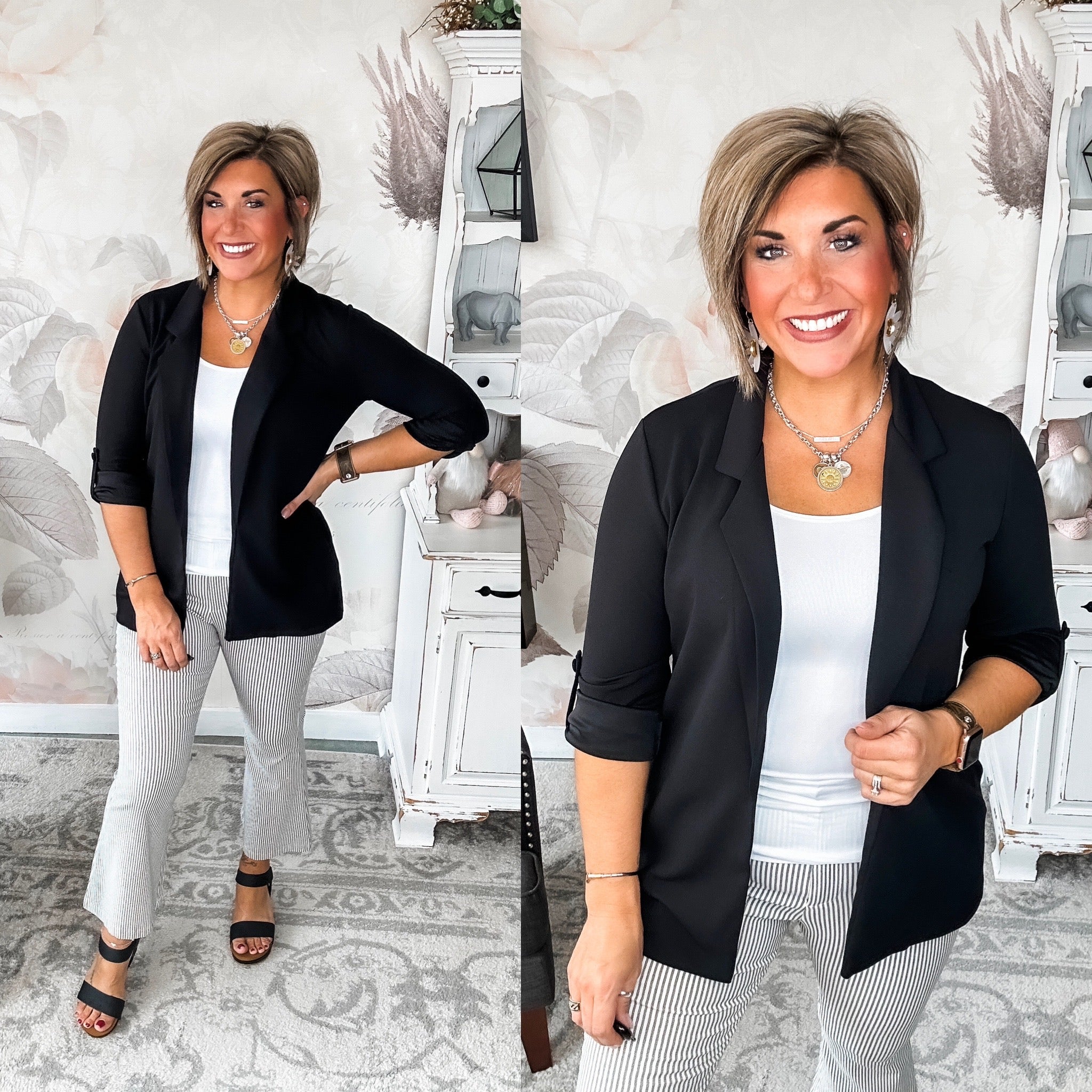 What I Live For Blazer - Black