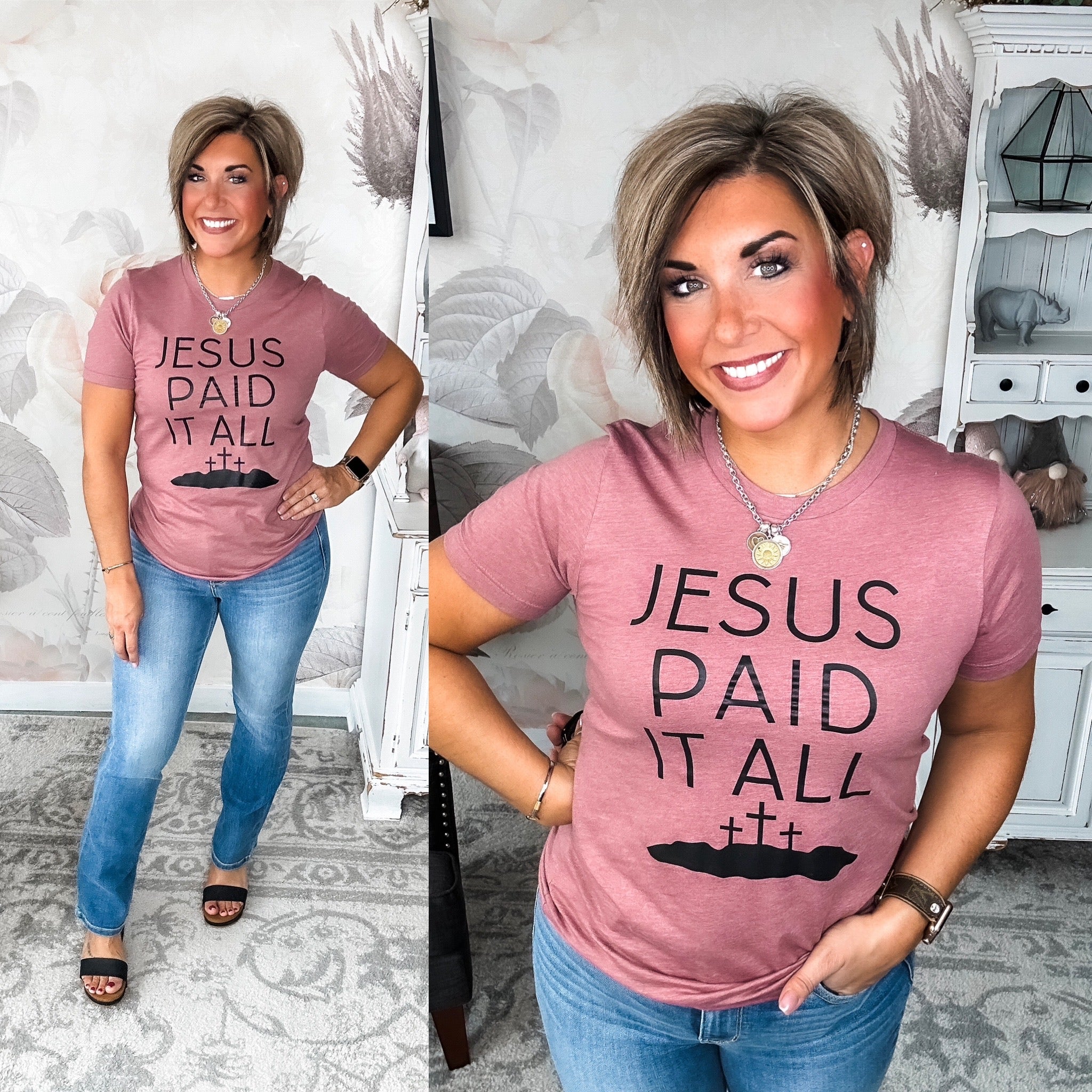 Jesus Paid It All Graphic Tee