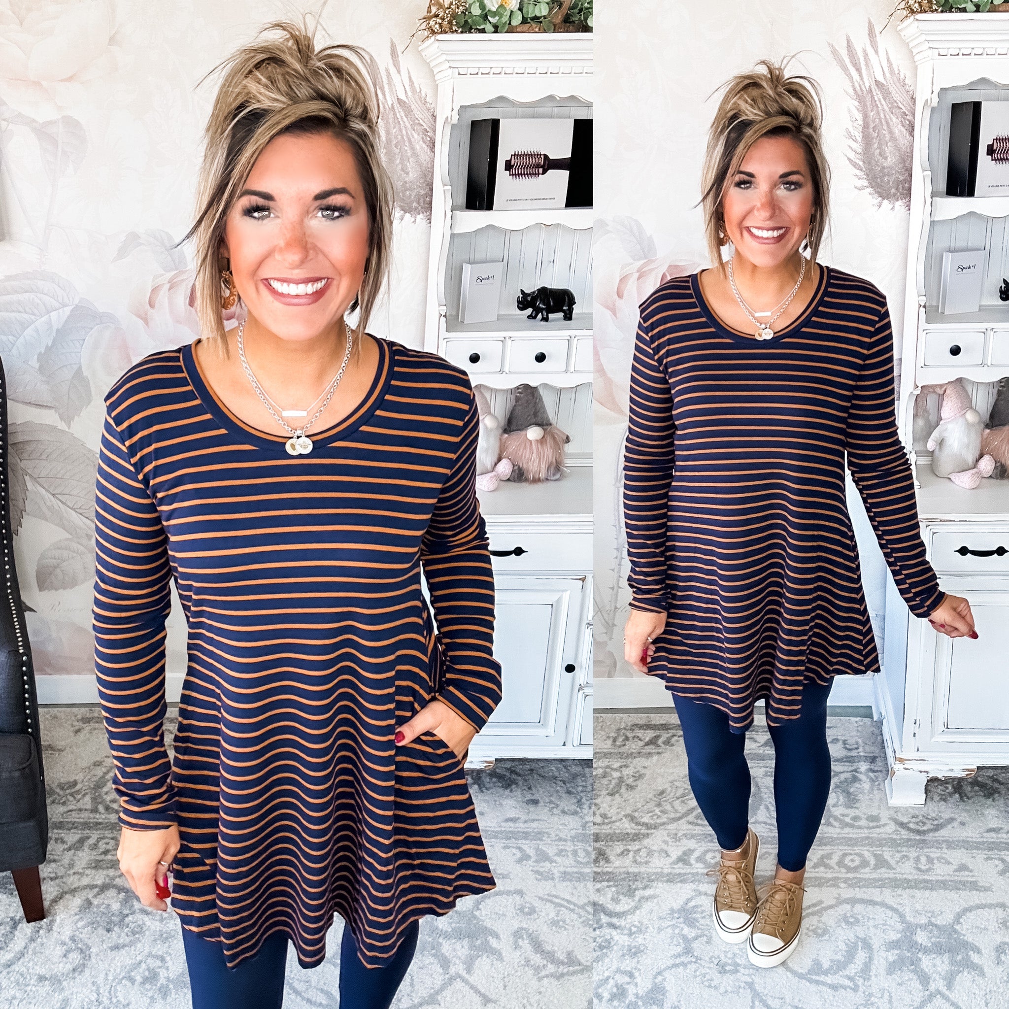 Come Hang Out Striped Dress