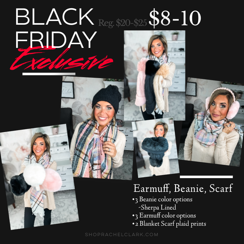BLACK FRIDAY EXCLUSIVE - Emery Earmuffs - Black