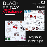 BLACK FRIDAY EXCLUSIVE PRICE! - MYSTERY Stud Earrings