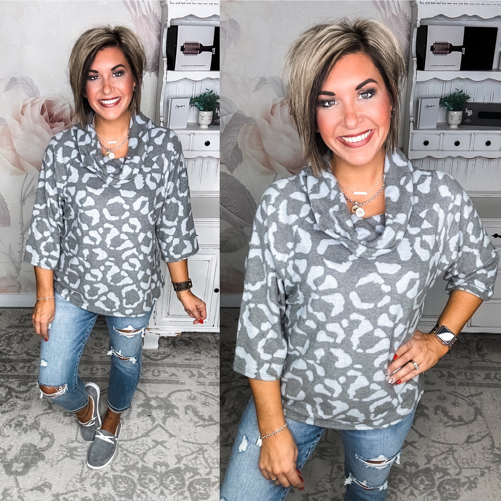 Forever Yours Top - Charcoal