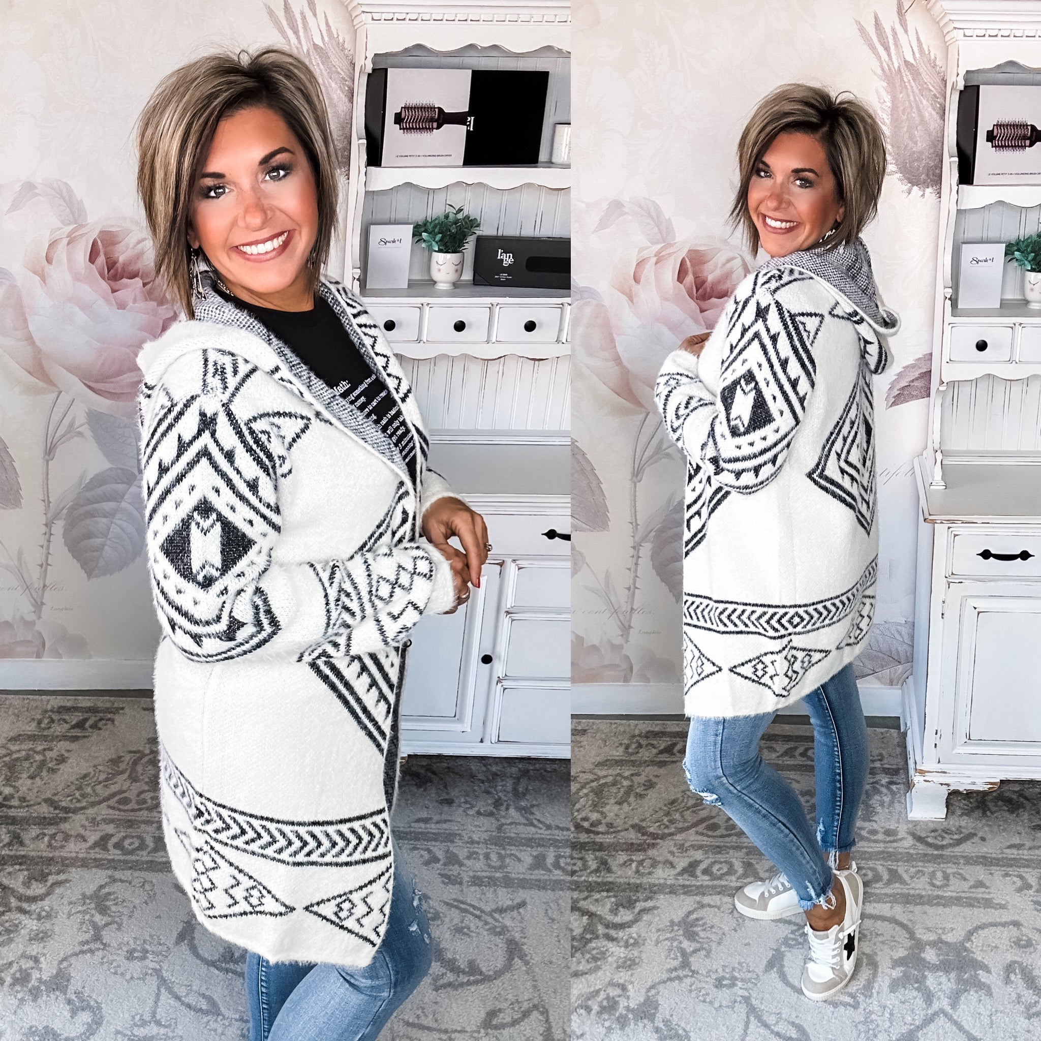 Give Me Your Love Aztec Cardigan