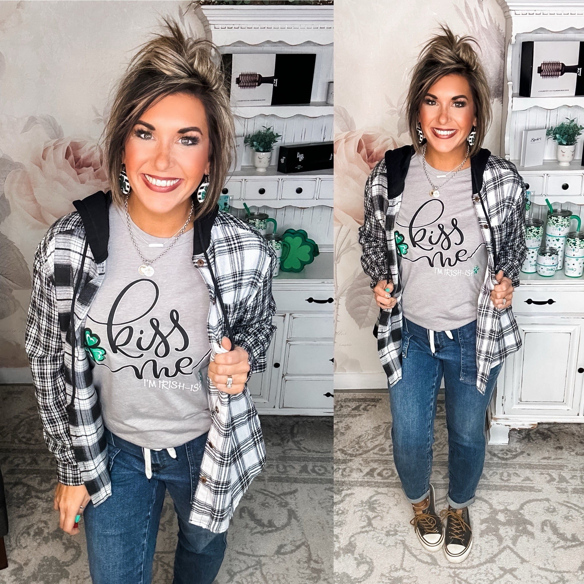 Kiss Me I'm Irish-ish Graphic Tee