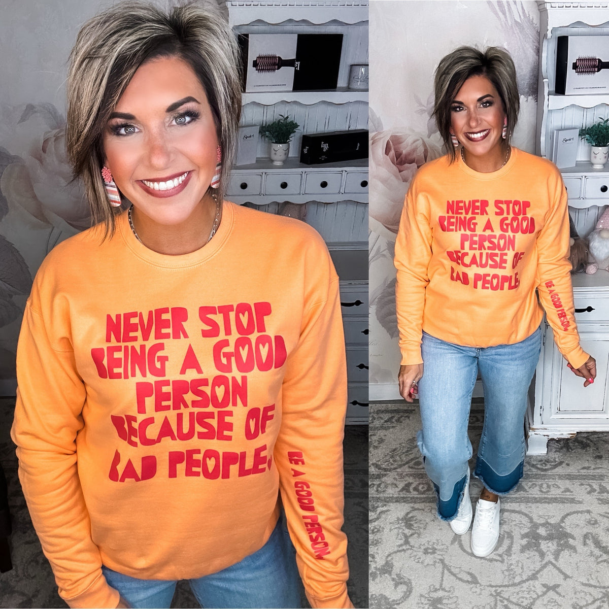 Be A Good Person Pullover Sweatshirt