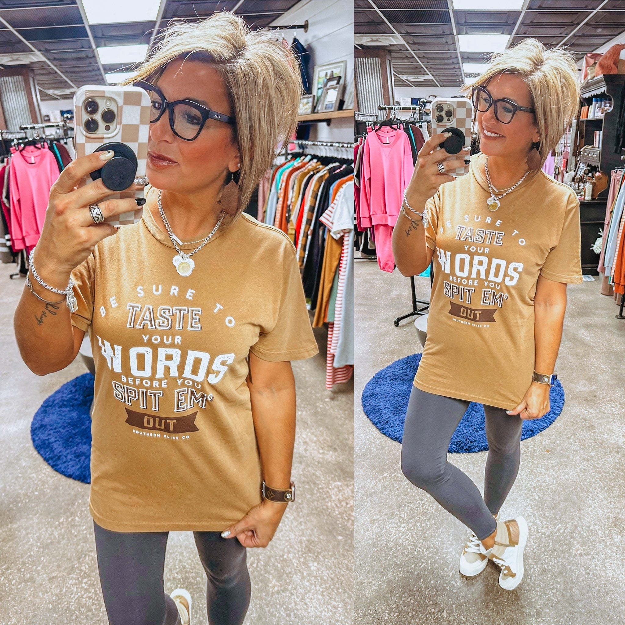 Taste Your Words Graphic Tee