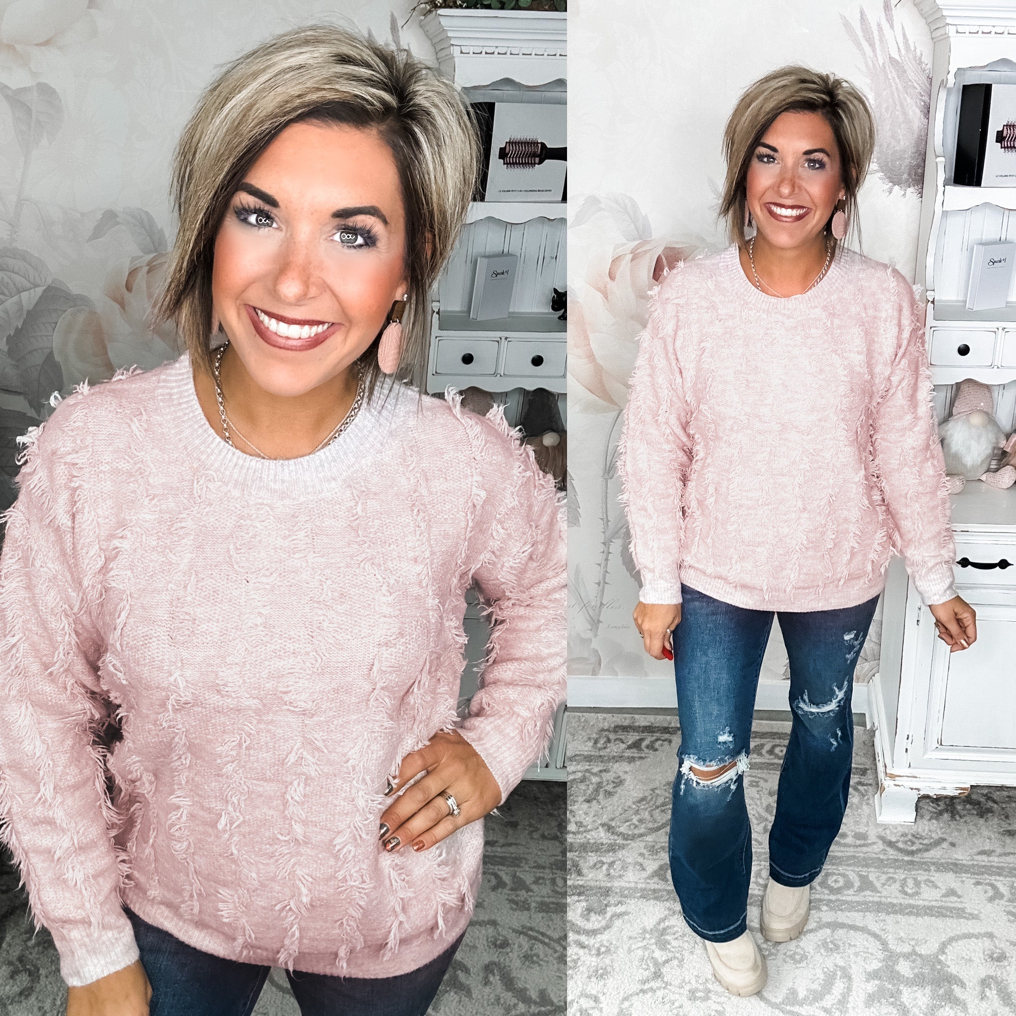On the Fritz Fringe Sweater
