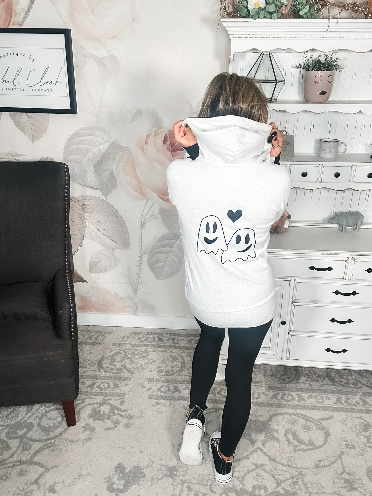 Ampersand Avenue Fullzip Sweatshirt - What Up Boo