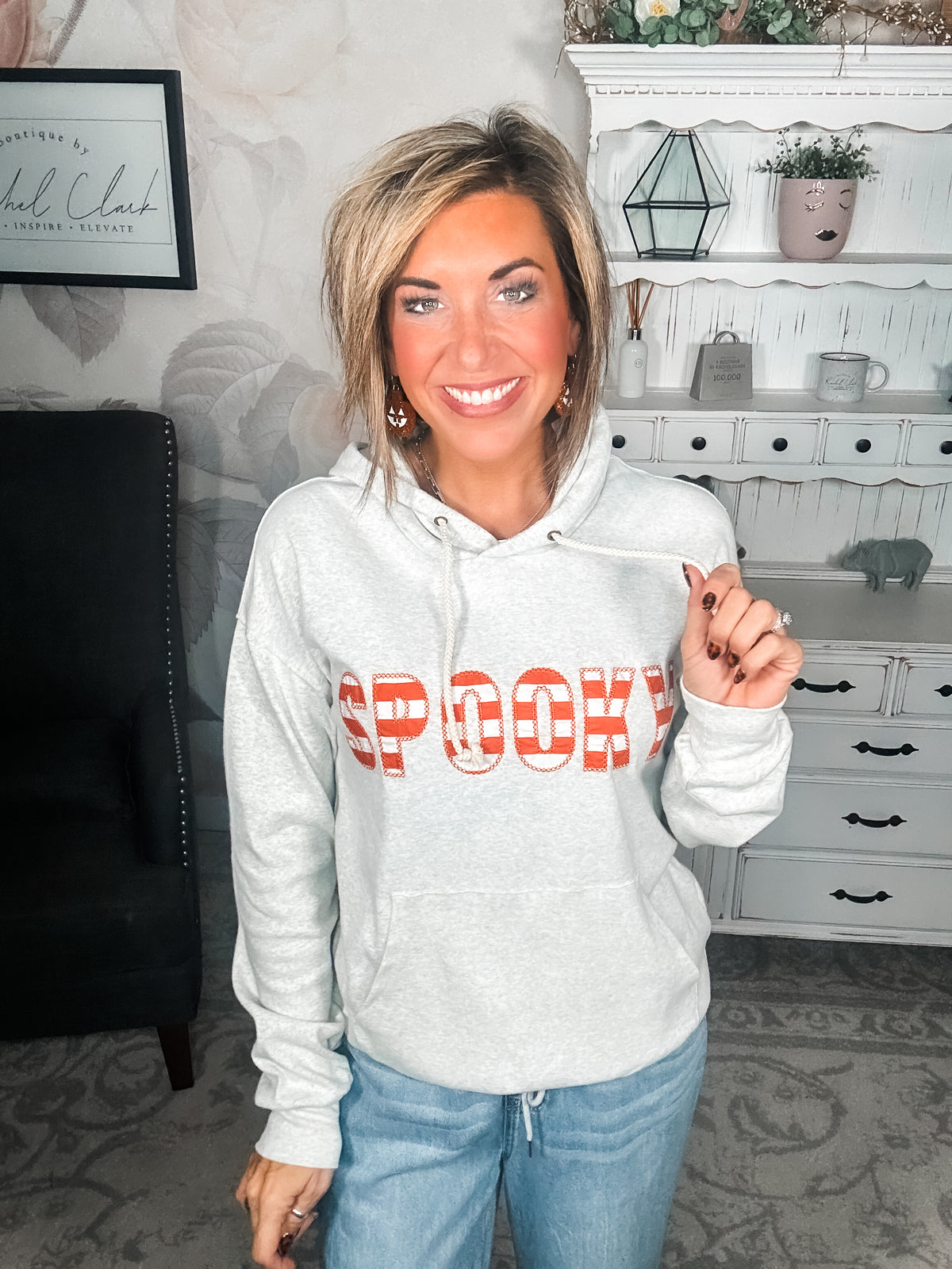 Ampersand Avenue University Hoodie - Spooky Scary
