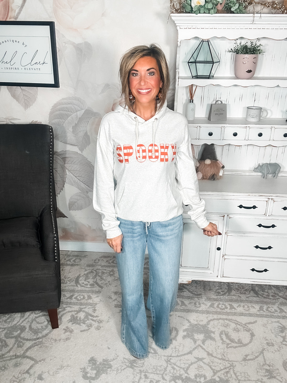 Ampersand Avenue University Hoodie - Spooky Scary