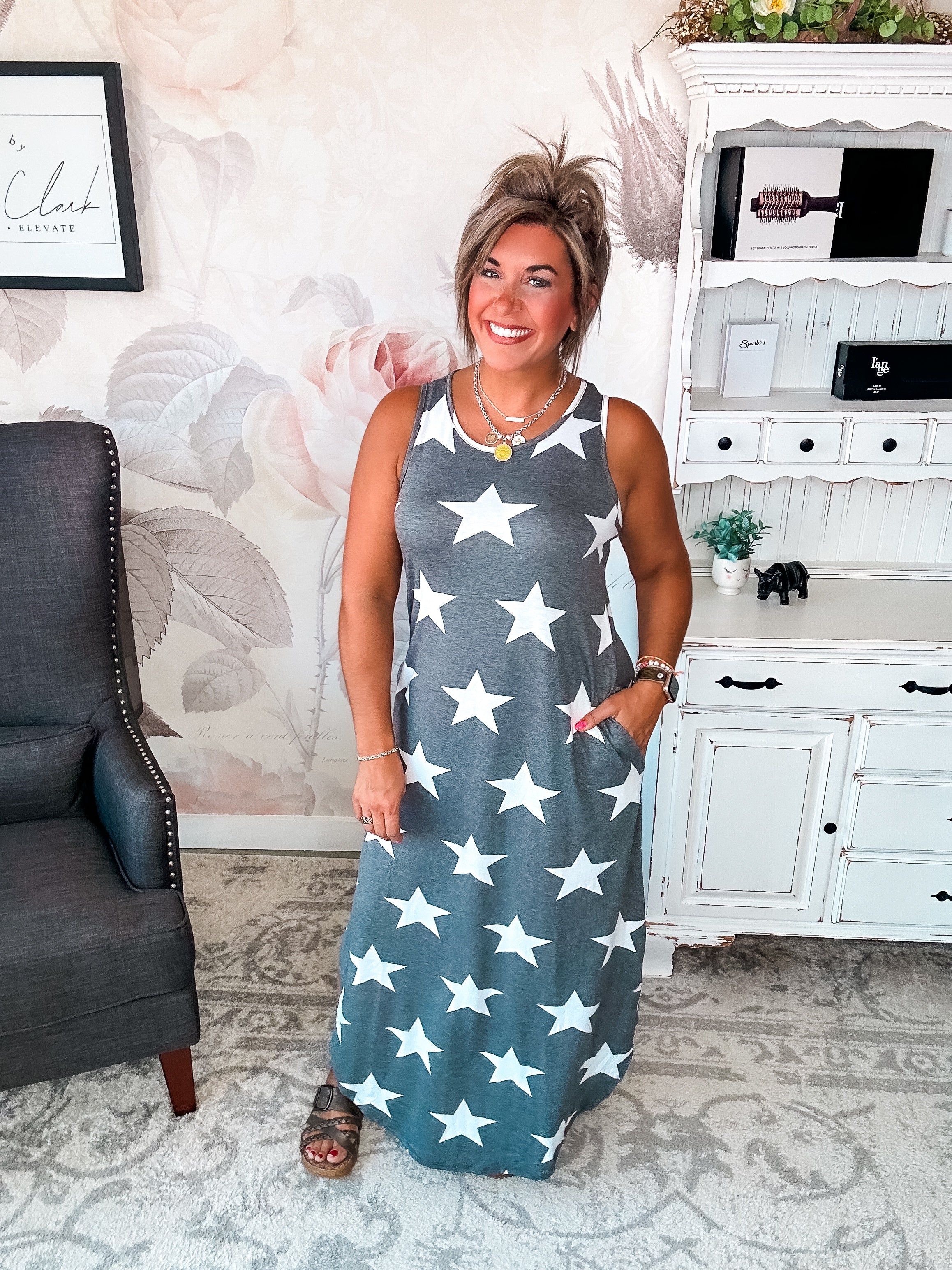 Shine Bright Tank Dress
