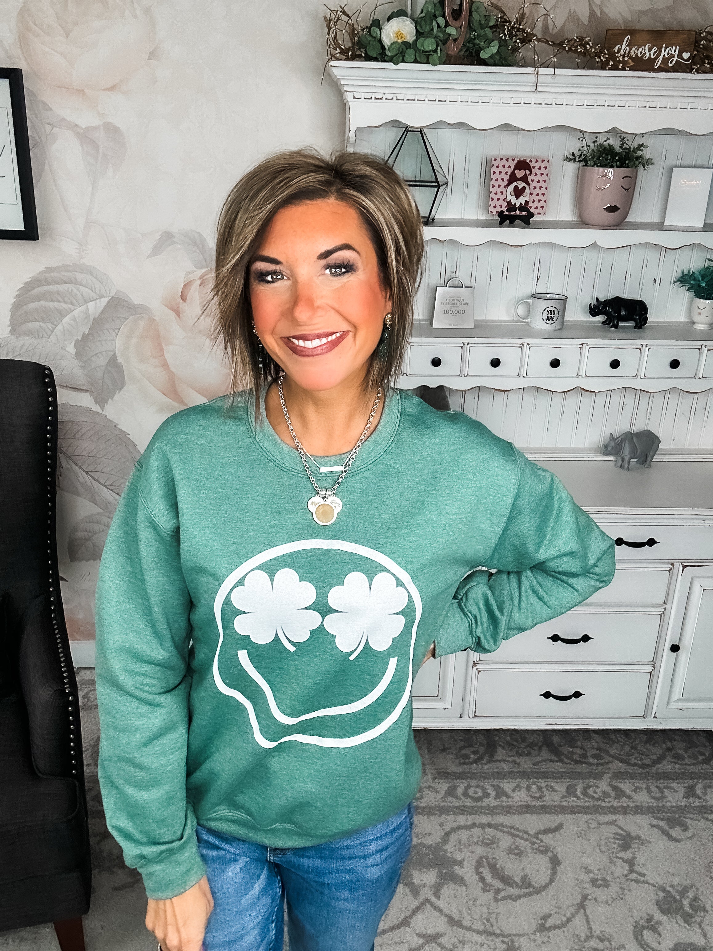 Shamrock Eyes Sweatshirt