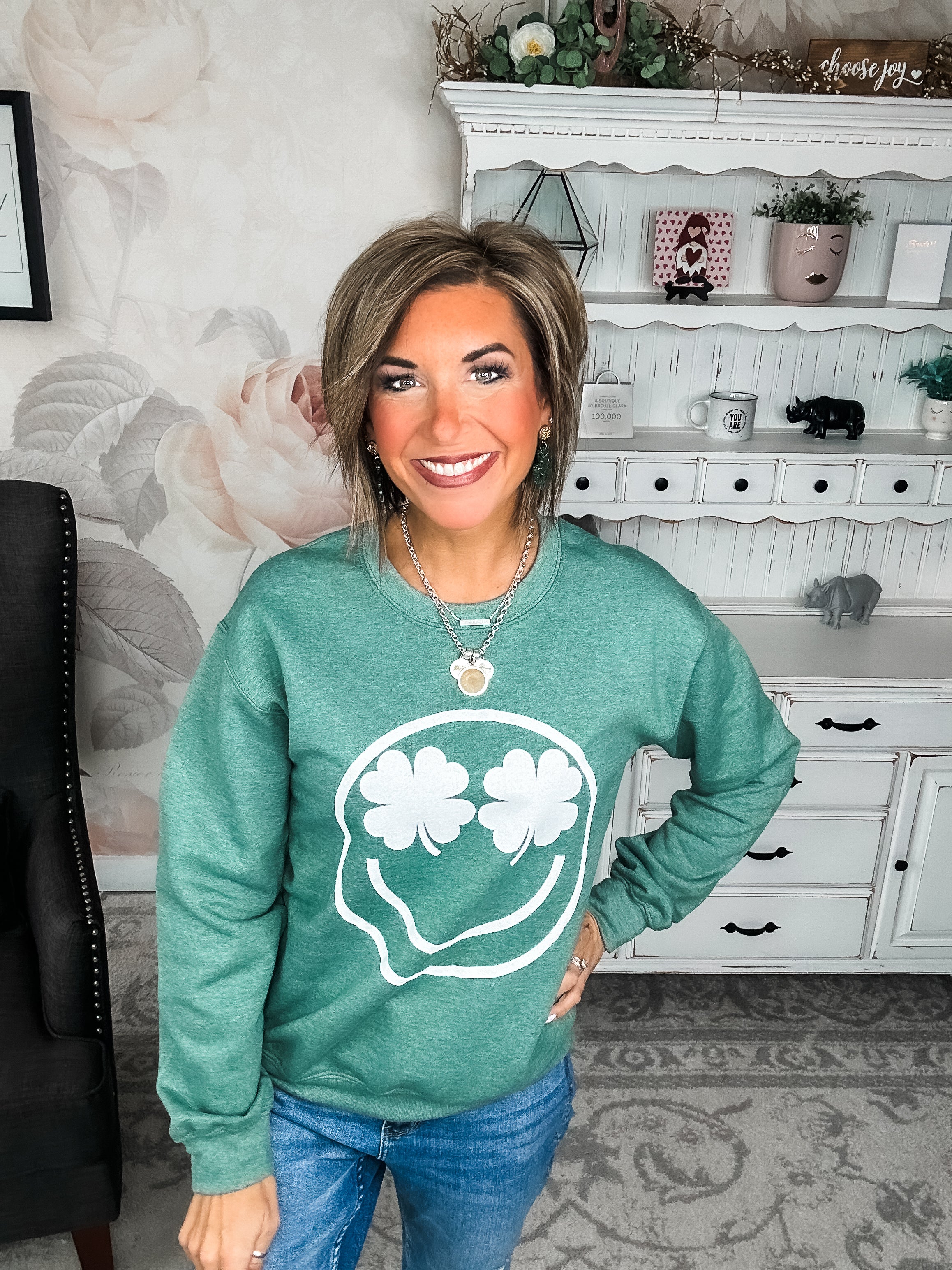 Shamrock Eyes Sweatshirt