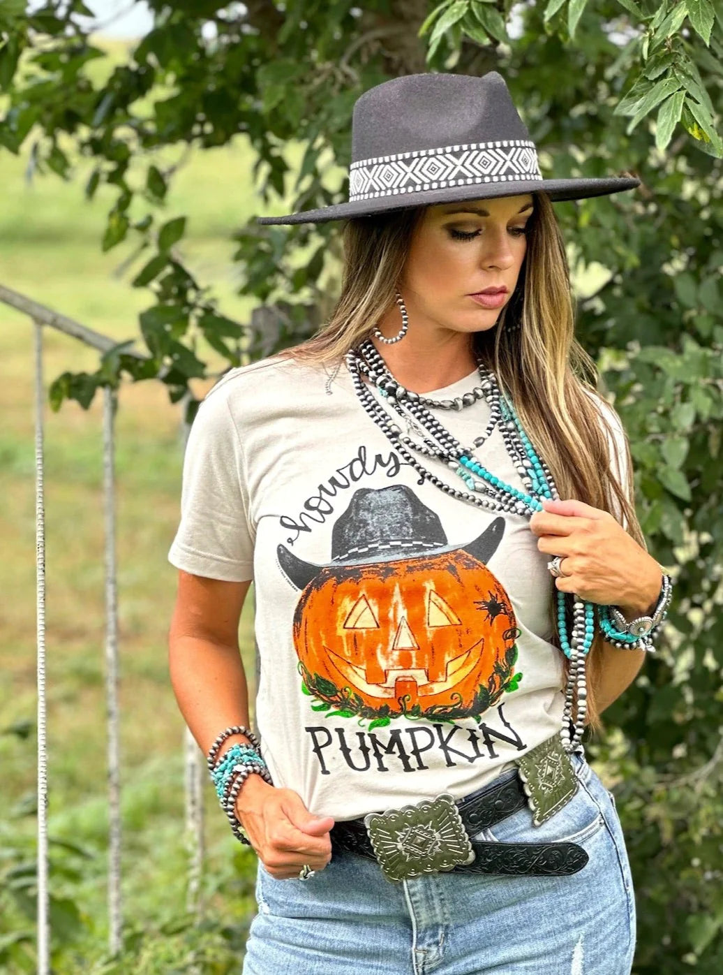 Howdy Pumpkin Graphic Tee