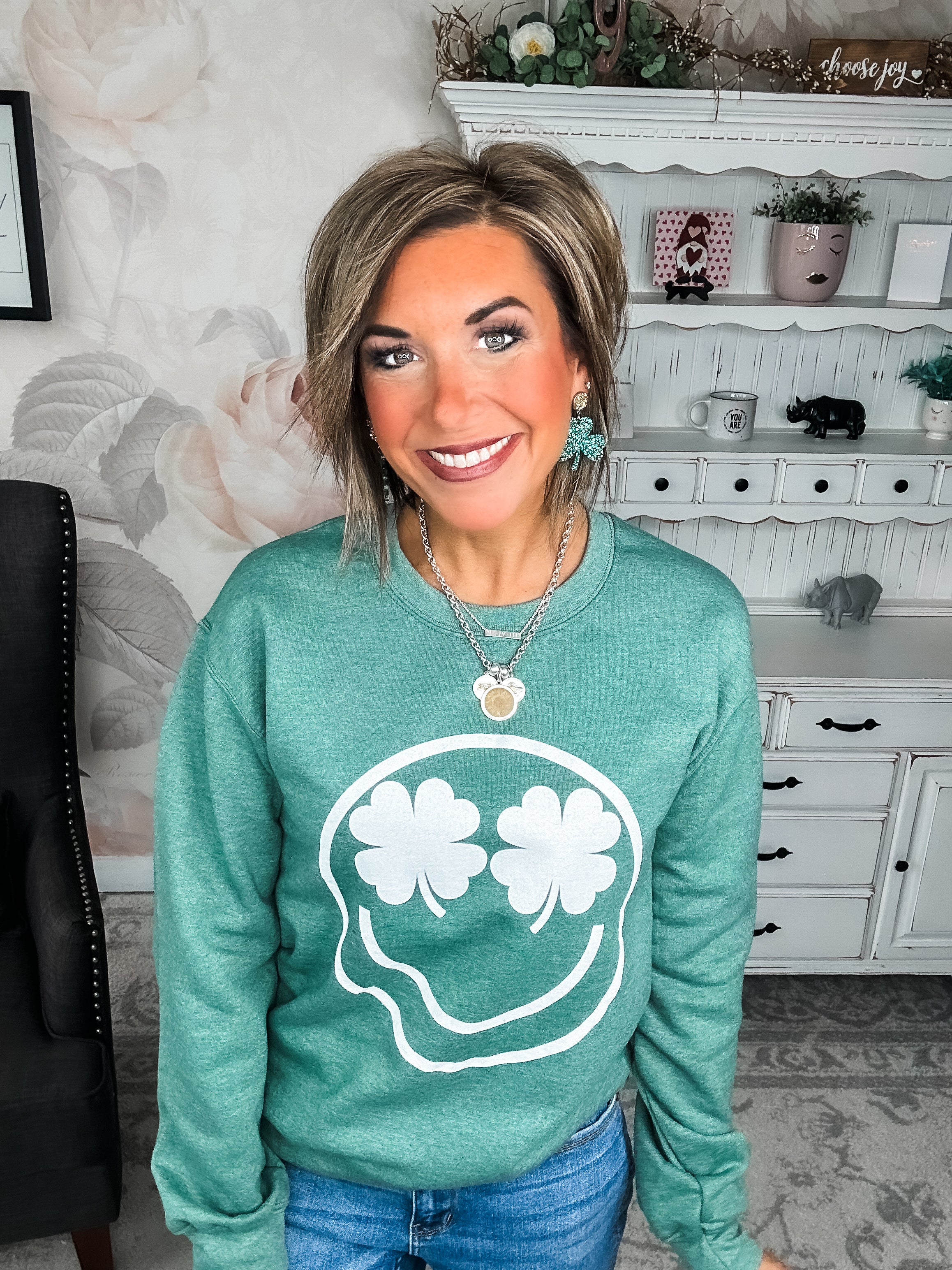 Shamrock Eyes Sweatshirt