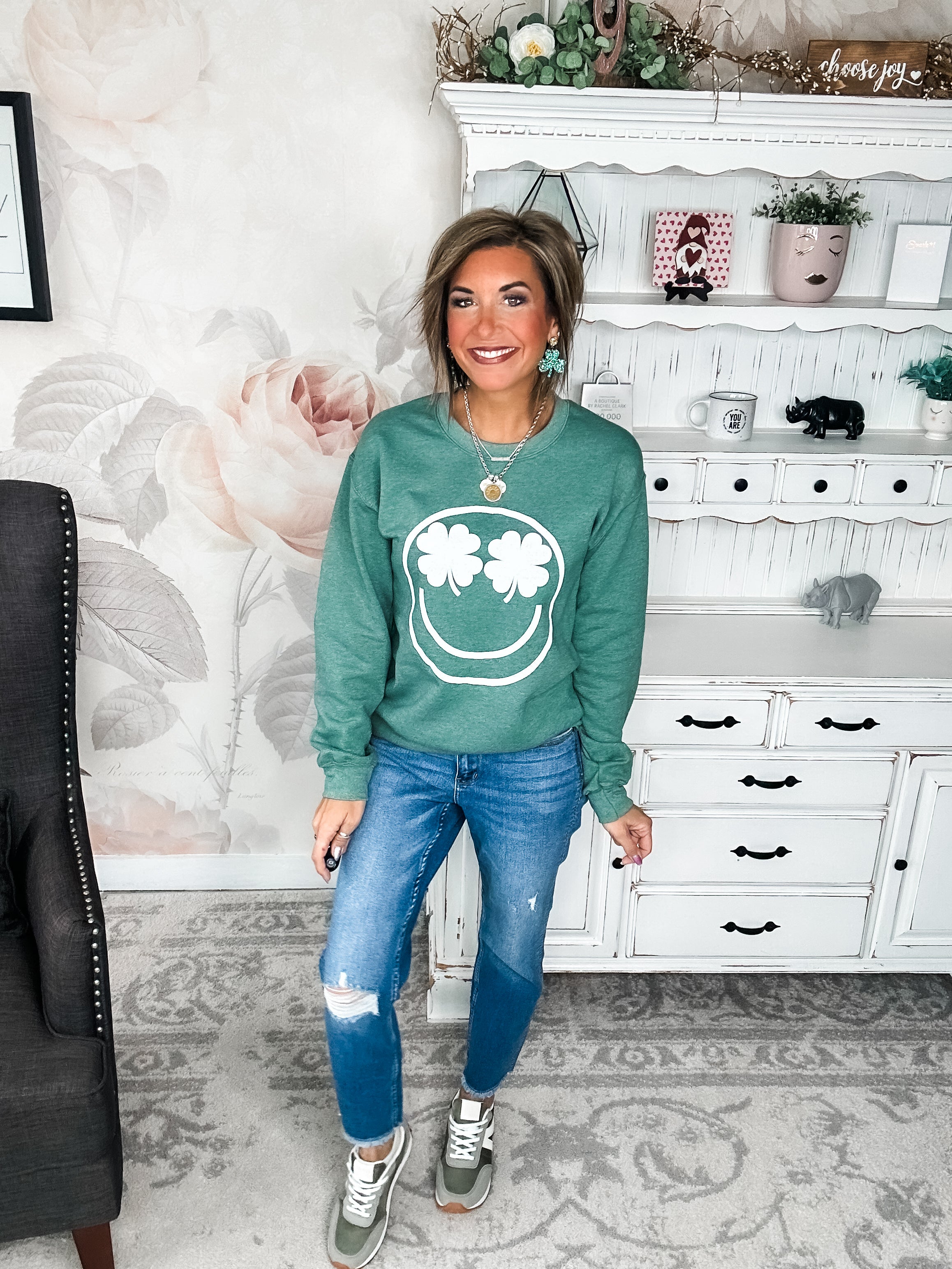 Shamrock Eyes Sweatshirt