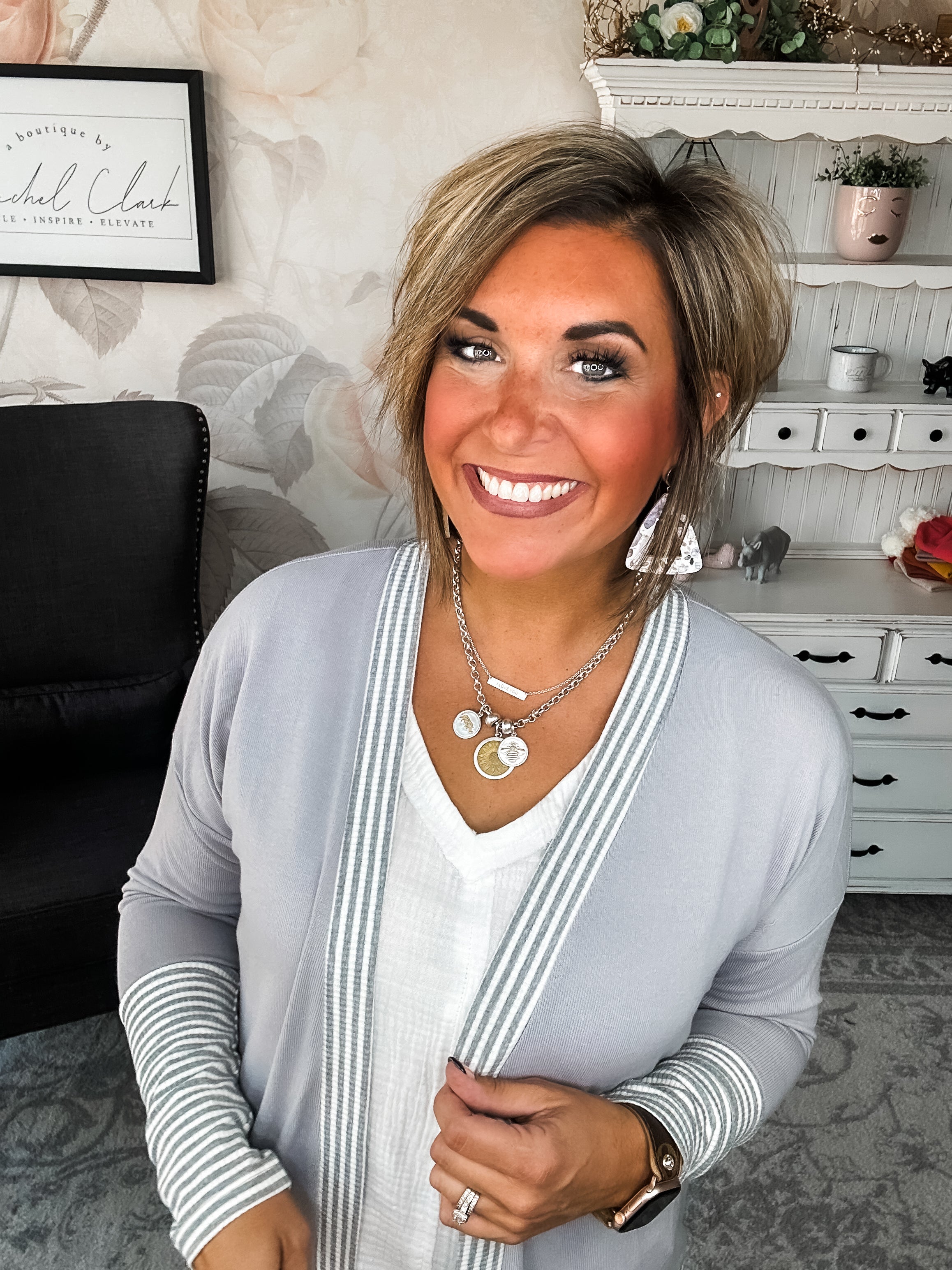 Forever Isn't Long Enough Cardigan - Grey