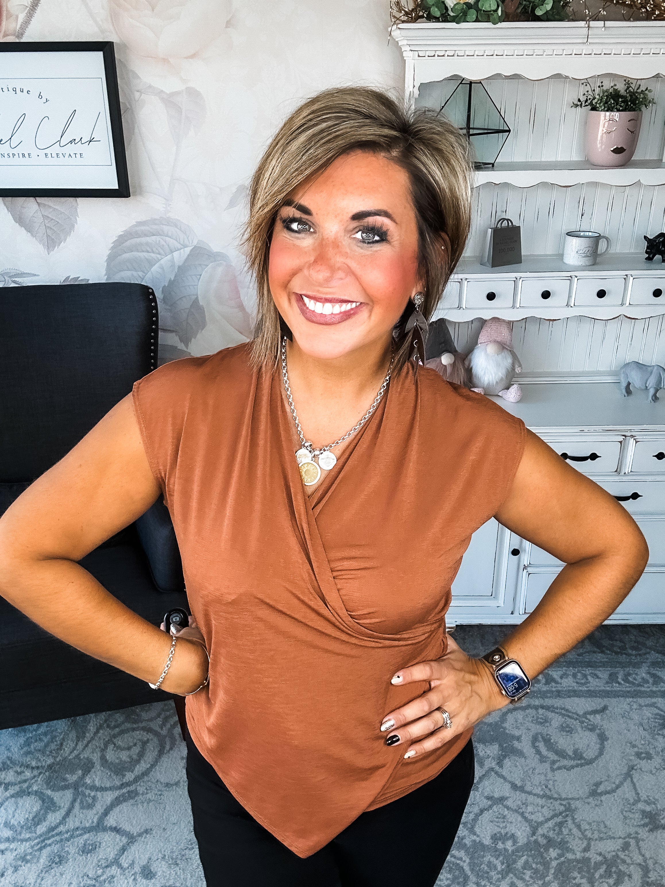 Hopefully Today Crossover Tank - Rust